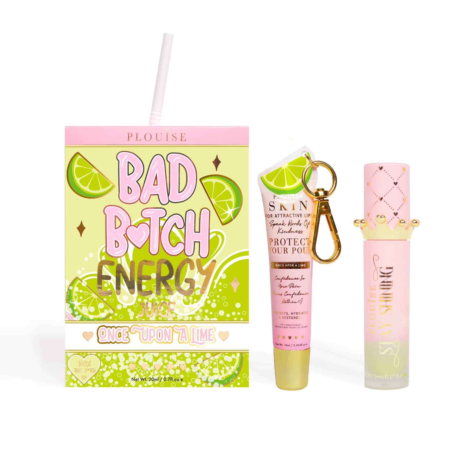 Hydrating Lip Duo with Conditioner & Oil for Dry Lips | P.Louise