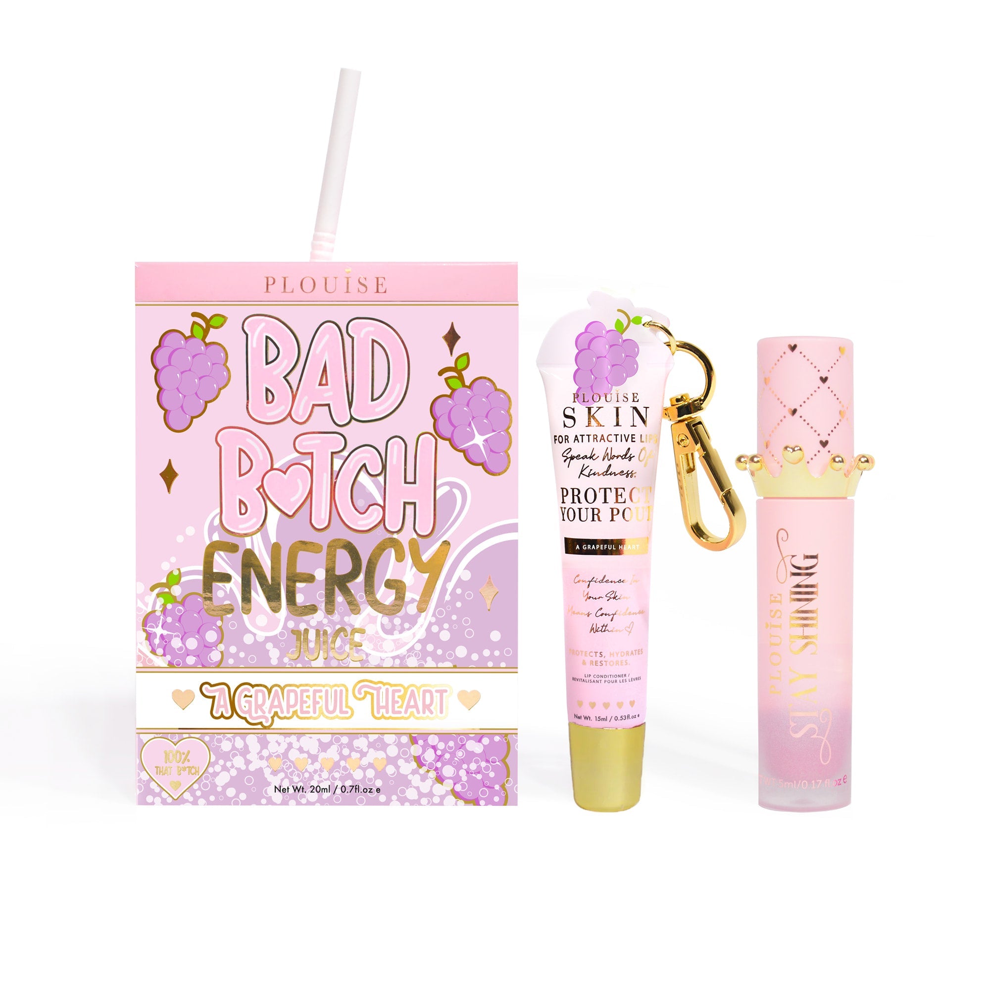 Hydrating Lip Duo with Conditioner & Oil for Dry Lips | P.Louise