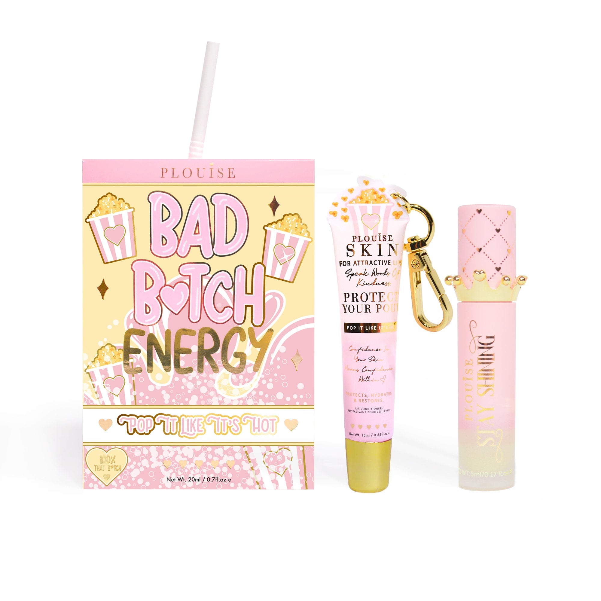 Hydrating Lip Duo with Conditioner & Oil for Dry Lips | P.Louise