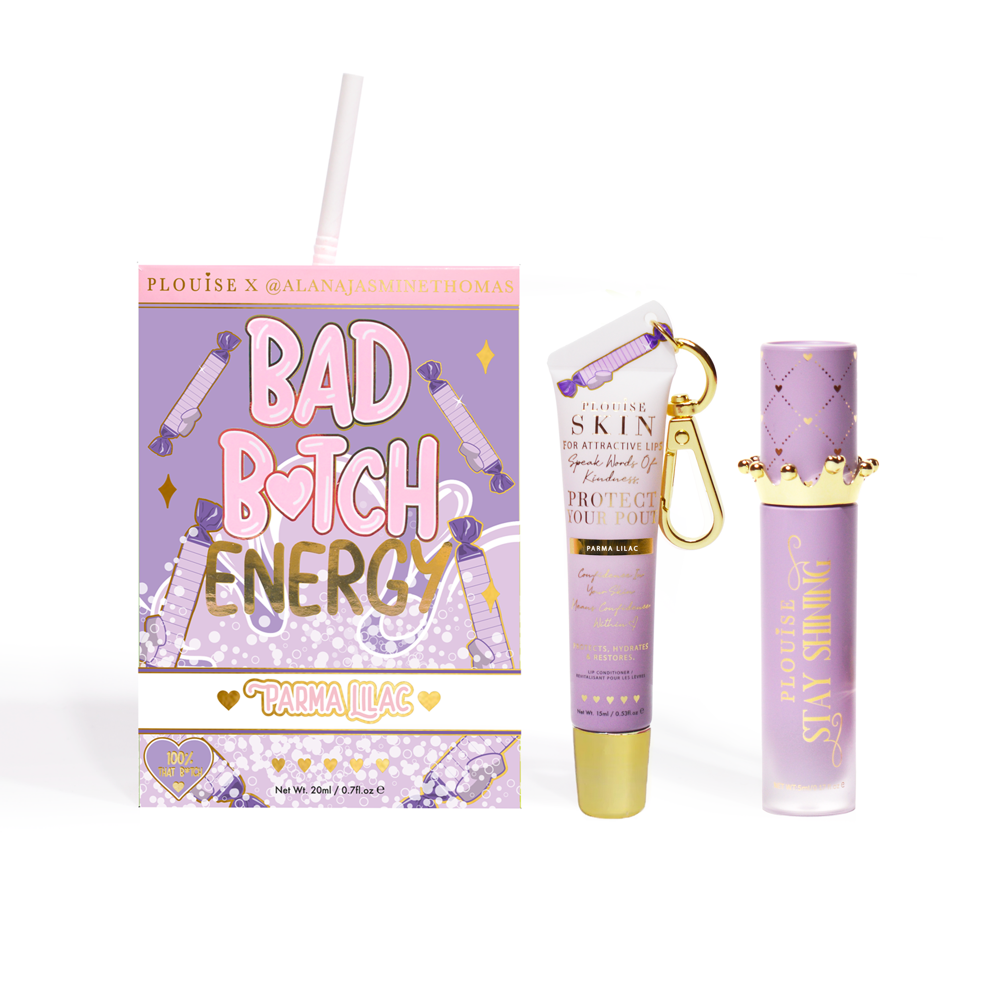 Hydrating Lip Duo with Conditioner & Oil for Dry Lips | P.Louise