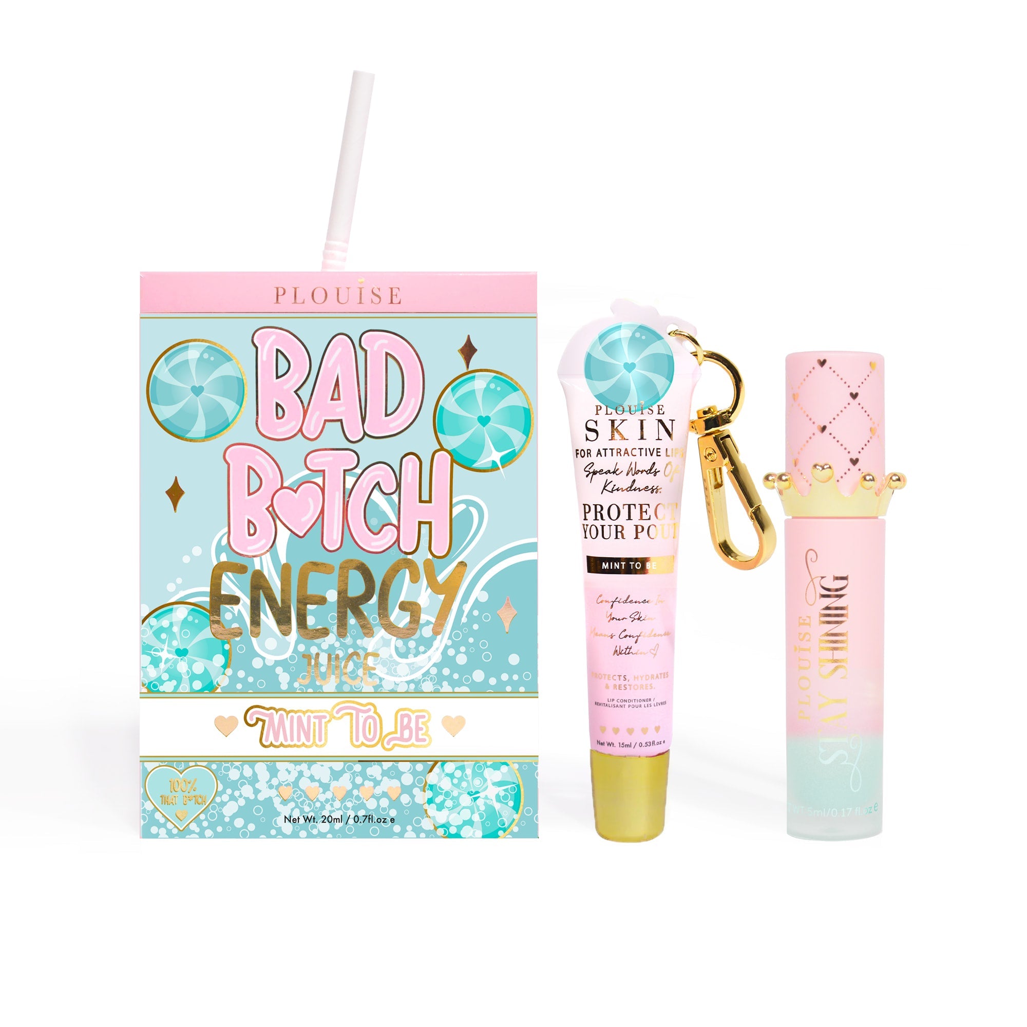 Hydrating Lip Duo with Conditioner & Oil for Dry Lips | P.Louise