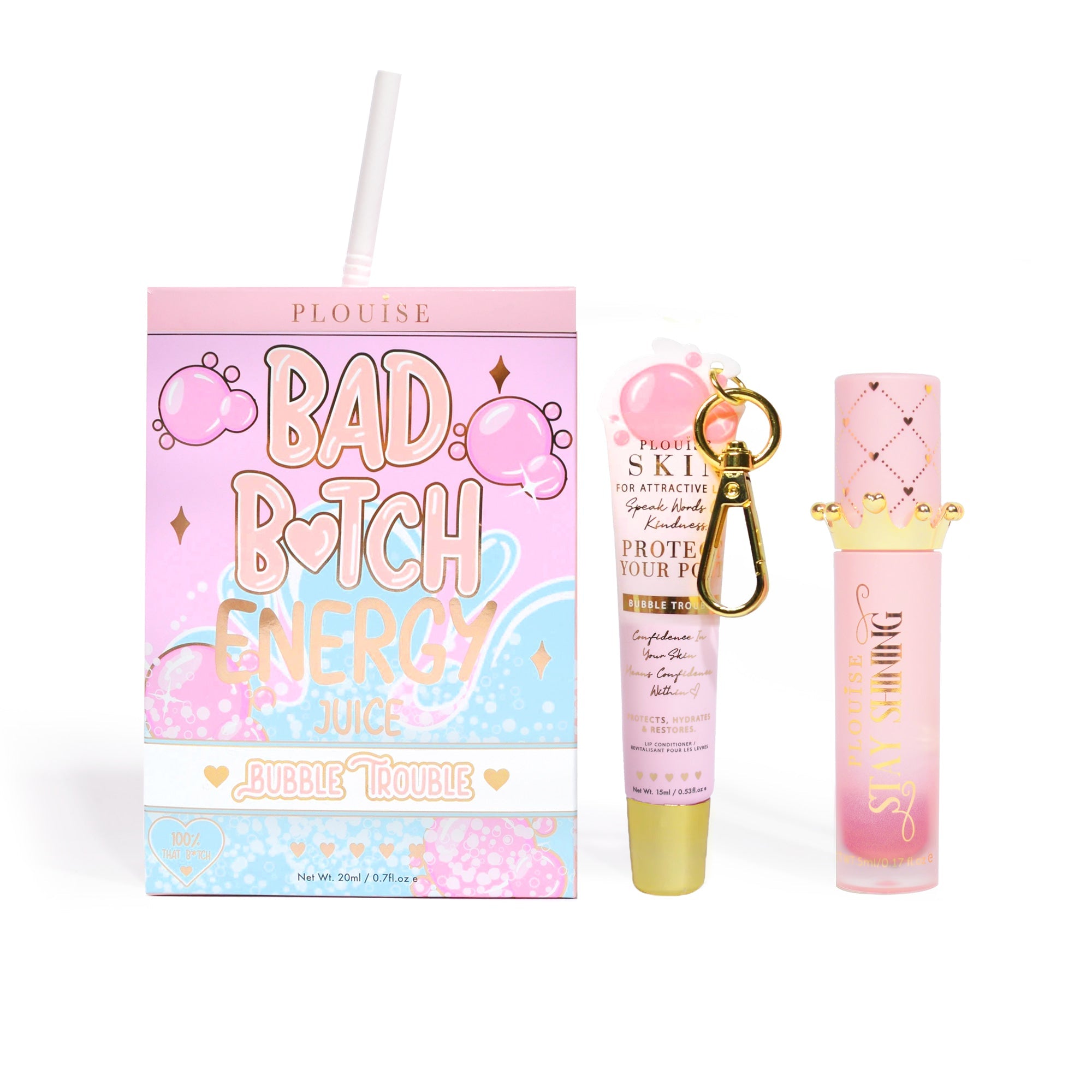 Hydrating Lip Duo with Conditioner & Oil for Dry Lips | P.Louise