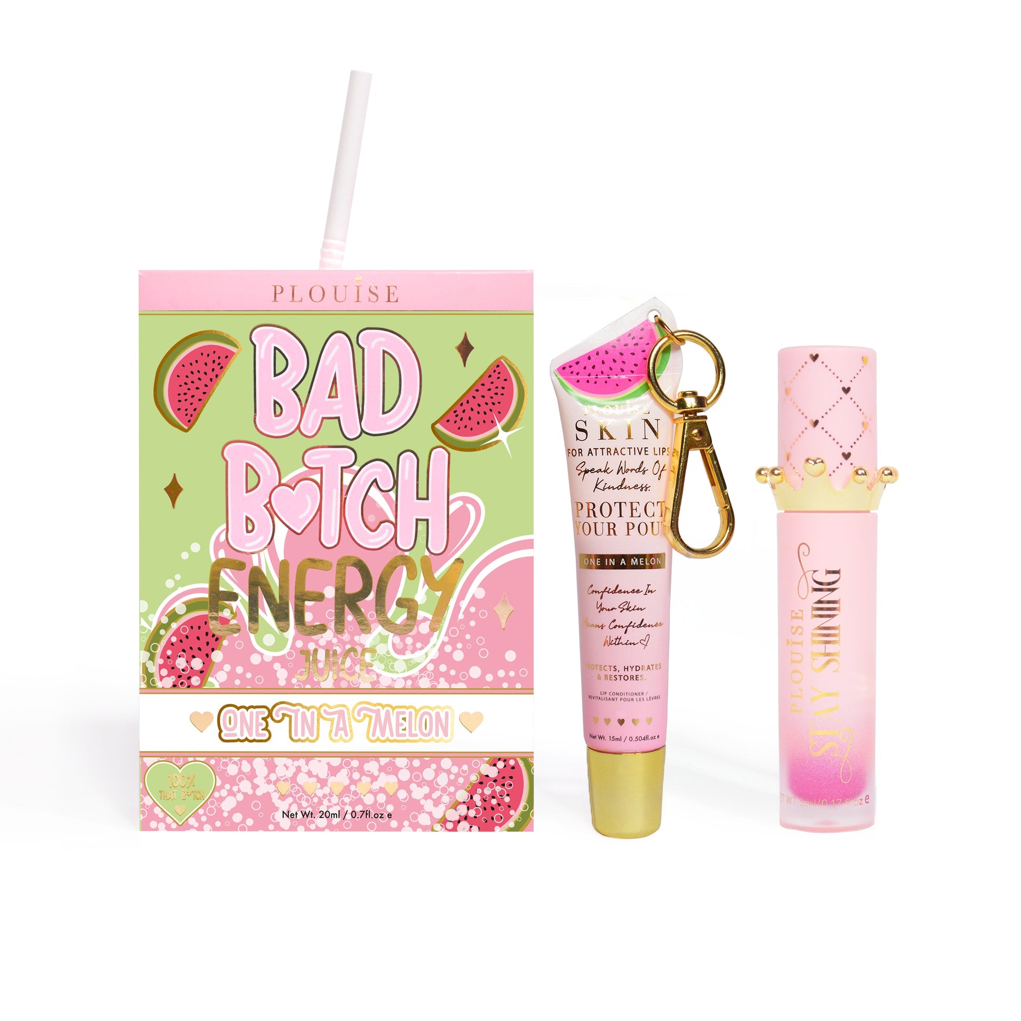 Hydrating Lip Duo with Conditioner & Oil for Dry Lips | P.Louise