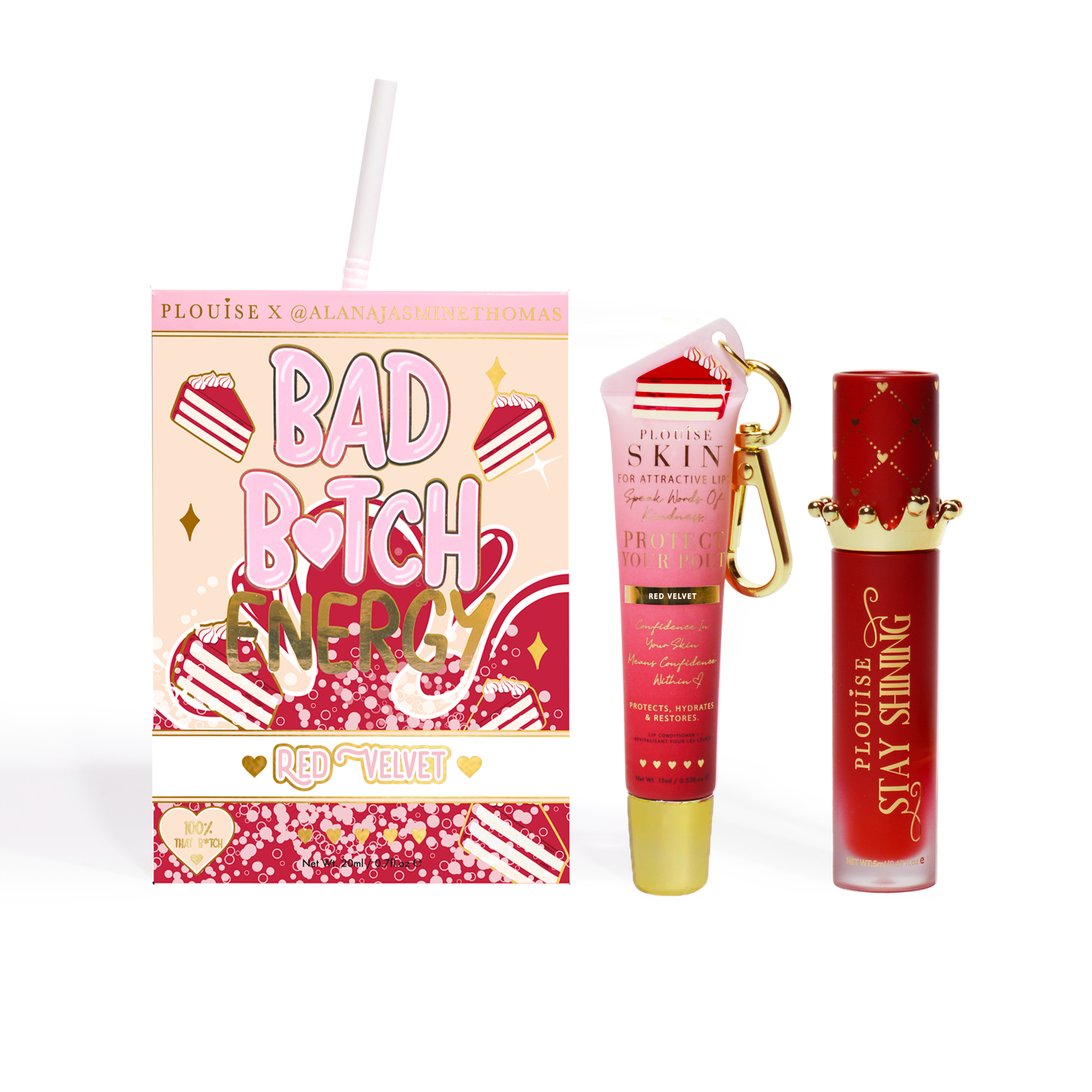 Hydrating Lip Duo with Conditioner & Oil for Dry Lips | P.Louise