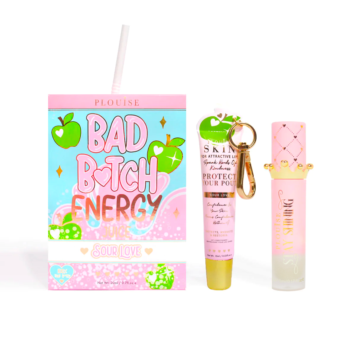 Hydrating Lip Duo with Conditioner & Oil for Dry Lips | P.Louise