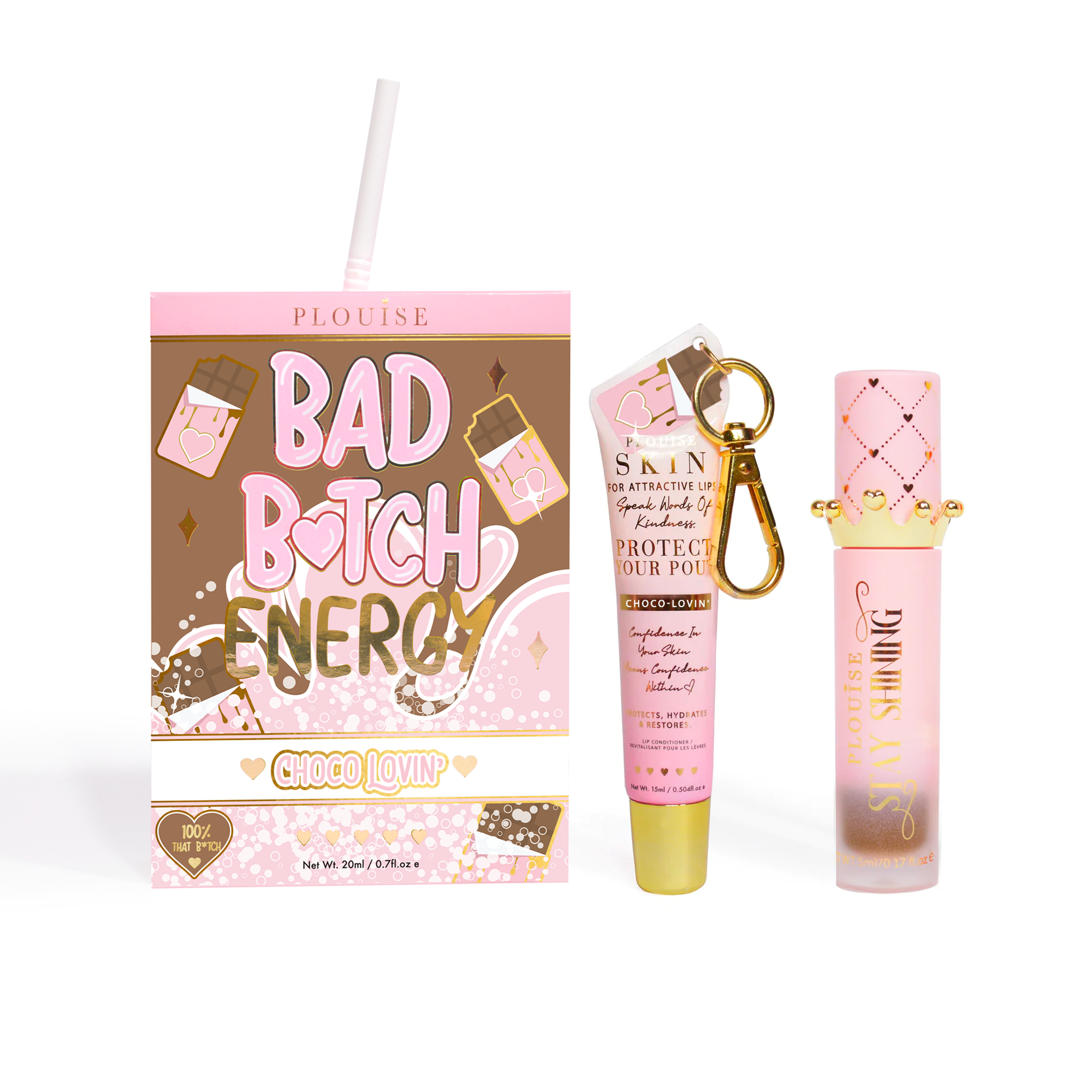 Hydrating Lip Duo with Conditioner & Oil for Dry Lips | P.Louise