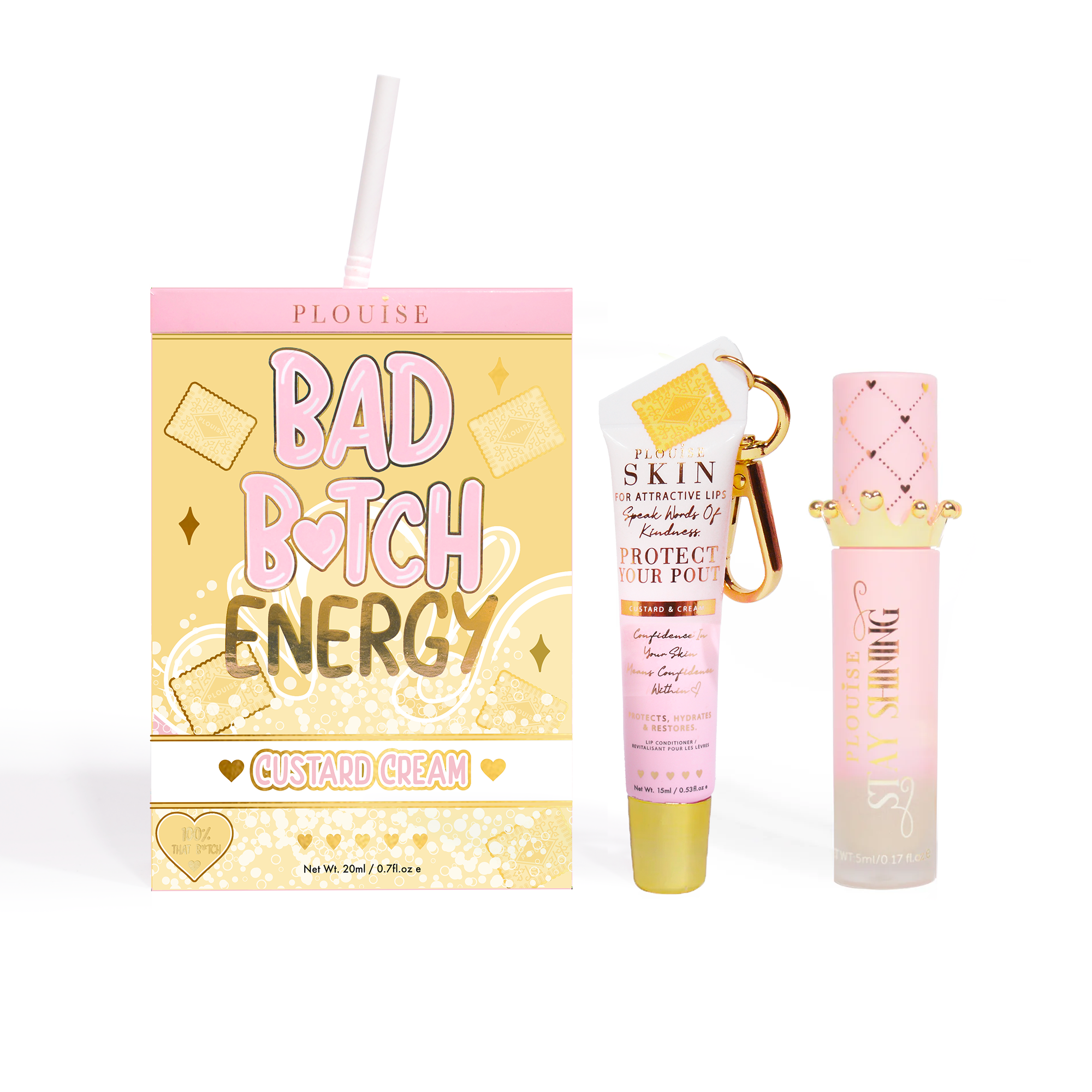 Hydrating Lip Duo with Conditioner & Oil for Dry Lips | P.Louise