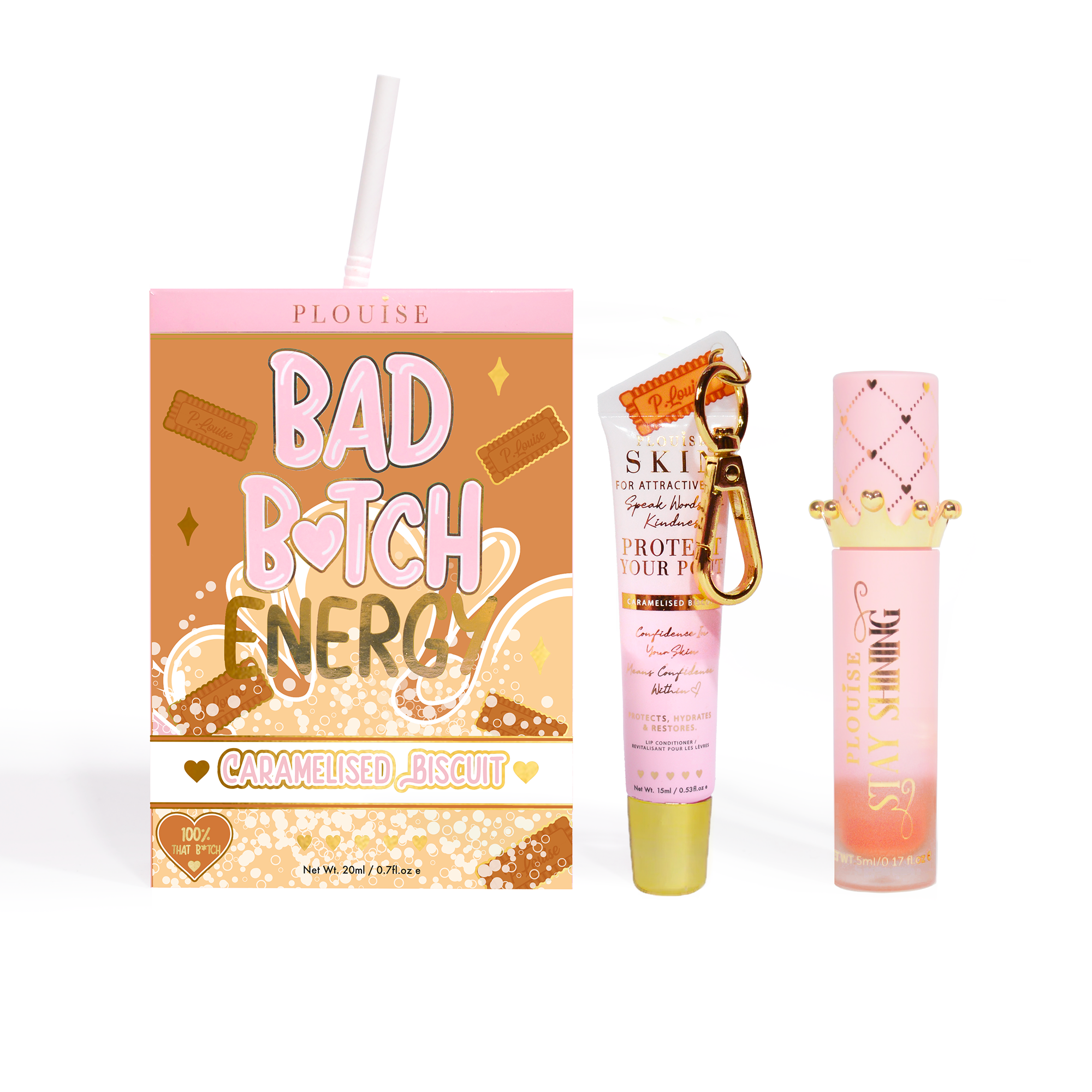 Hydrating Lip Duo with Conditioner & Oil for Dry Lips | P.Louise