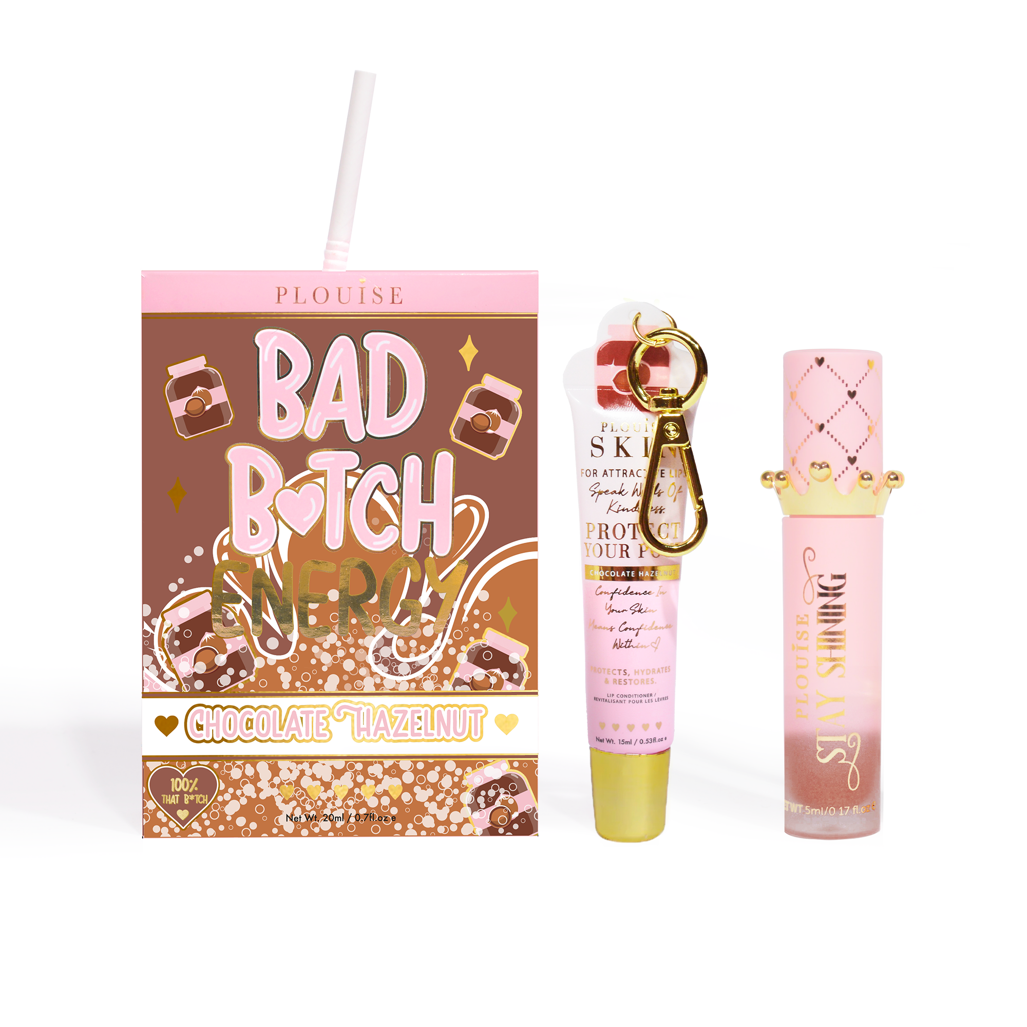 Hydrating Lip Duo with Conditioner & Oil for Dry Lips | P.Louise