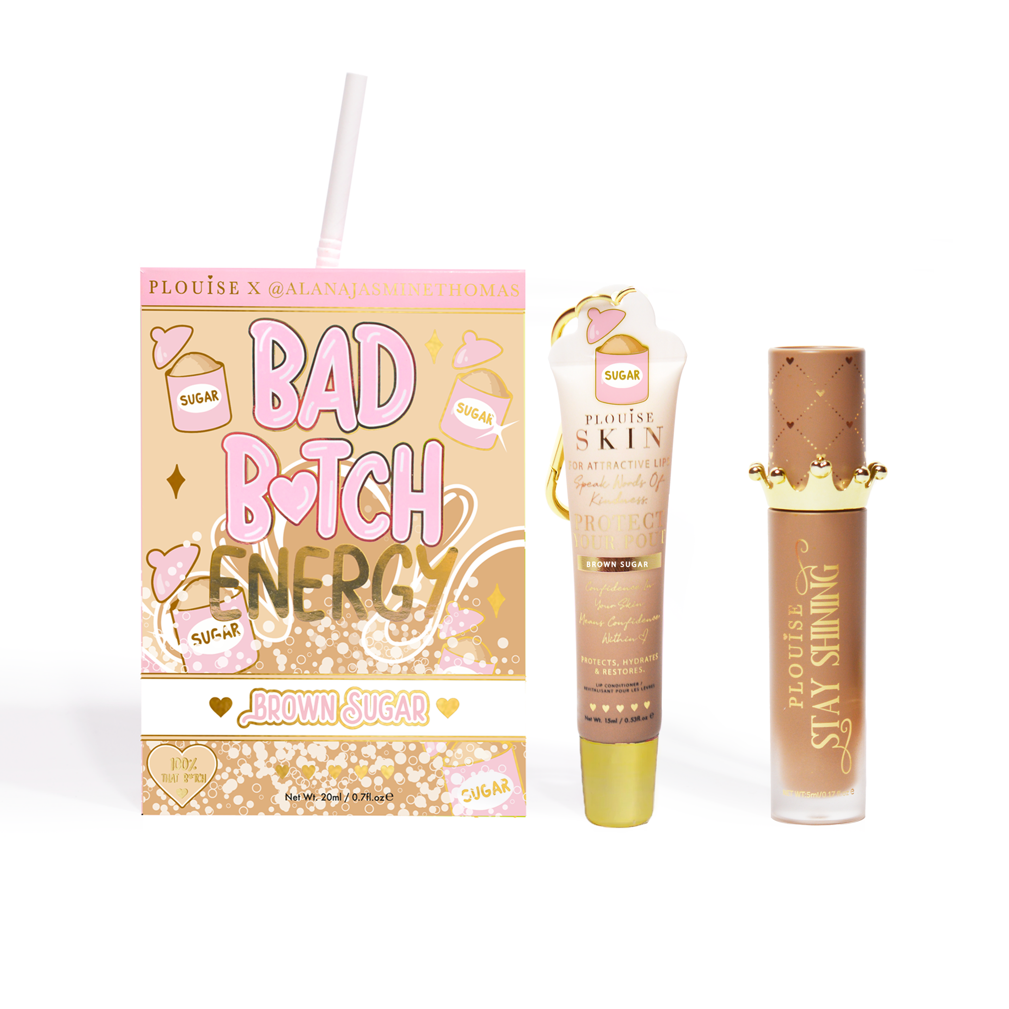 Hydrating Lip Duo with Conditioner & Oil for Dry Lips | P.Louise