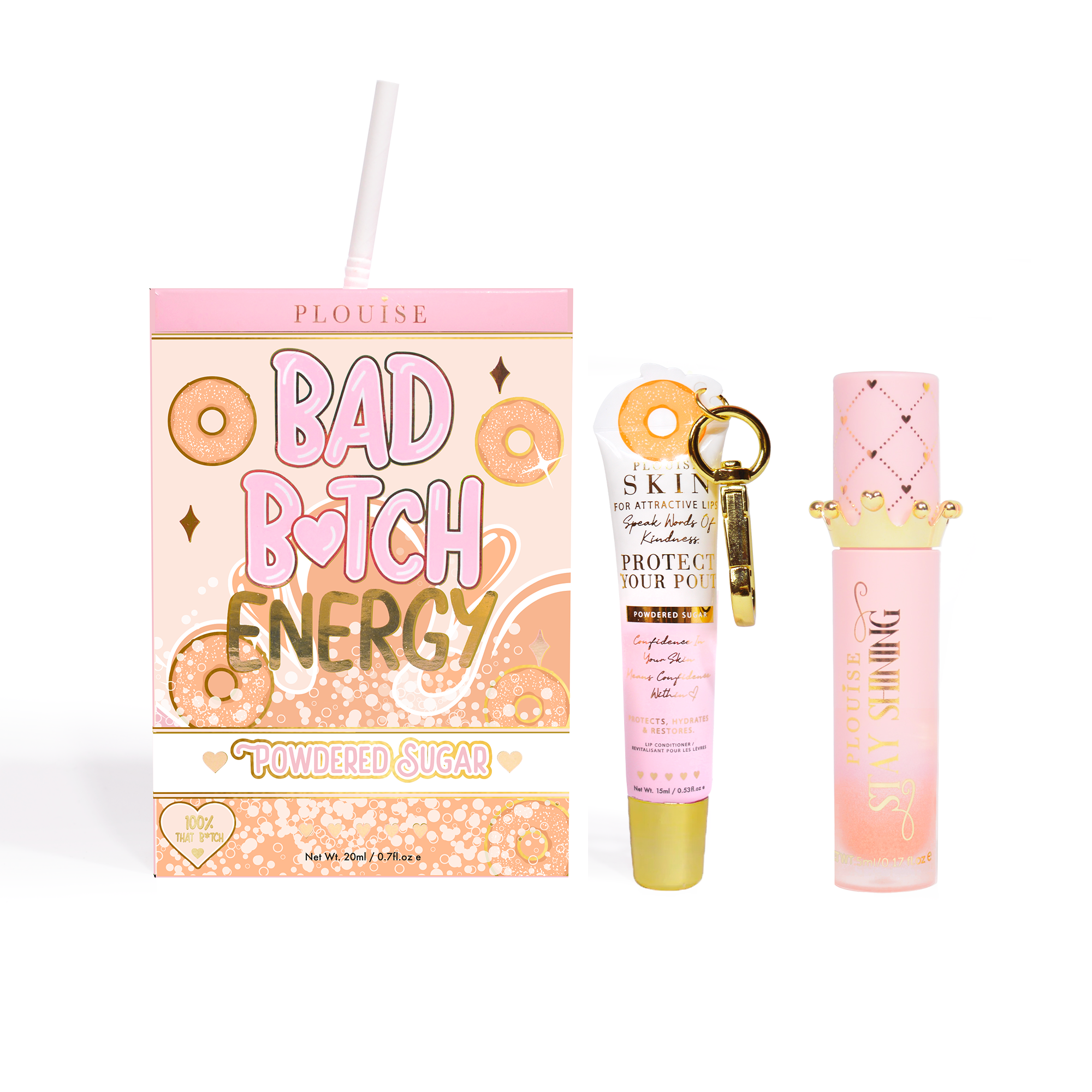 Hydrating Lip Duo with Conditioner & Oil for Dry Lips | P.Louise