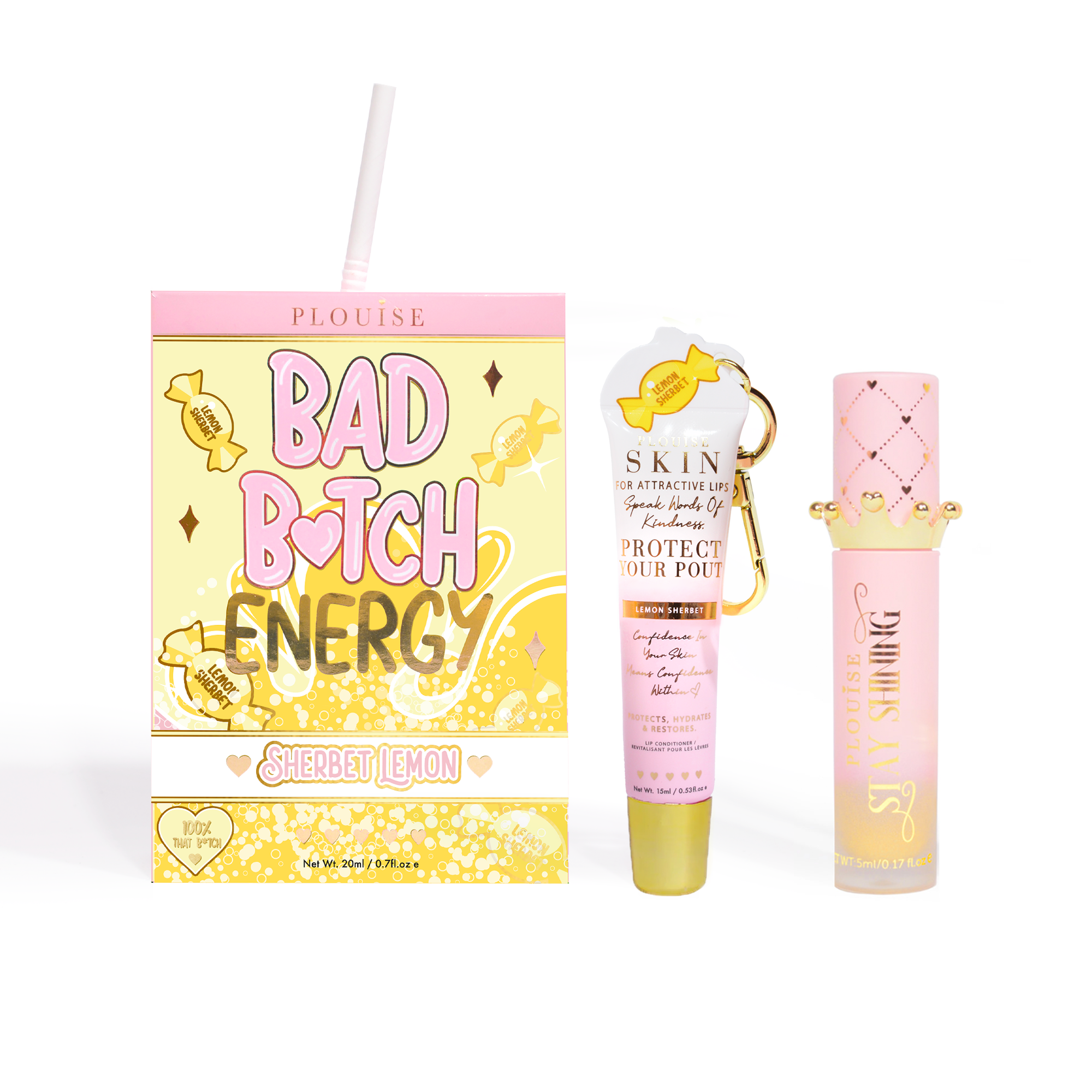Hydrating Lip Duo with Conditioner & Oil for Dry Lips | P.Louise