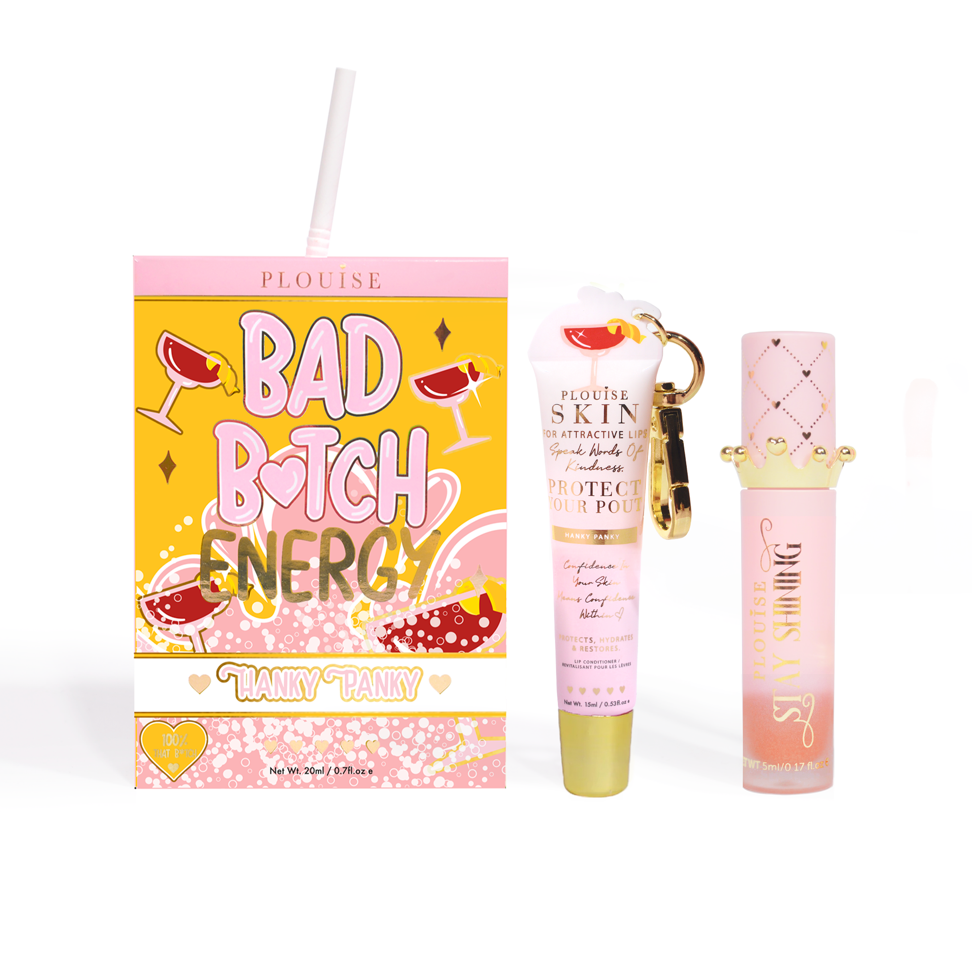Hydrating Lip Duo with Conditioner & Oil for Dry Lips | P.Louise