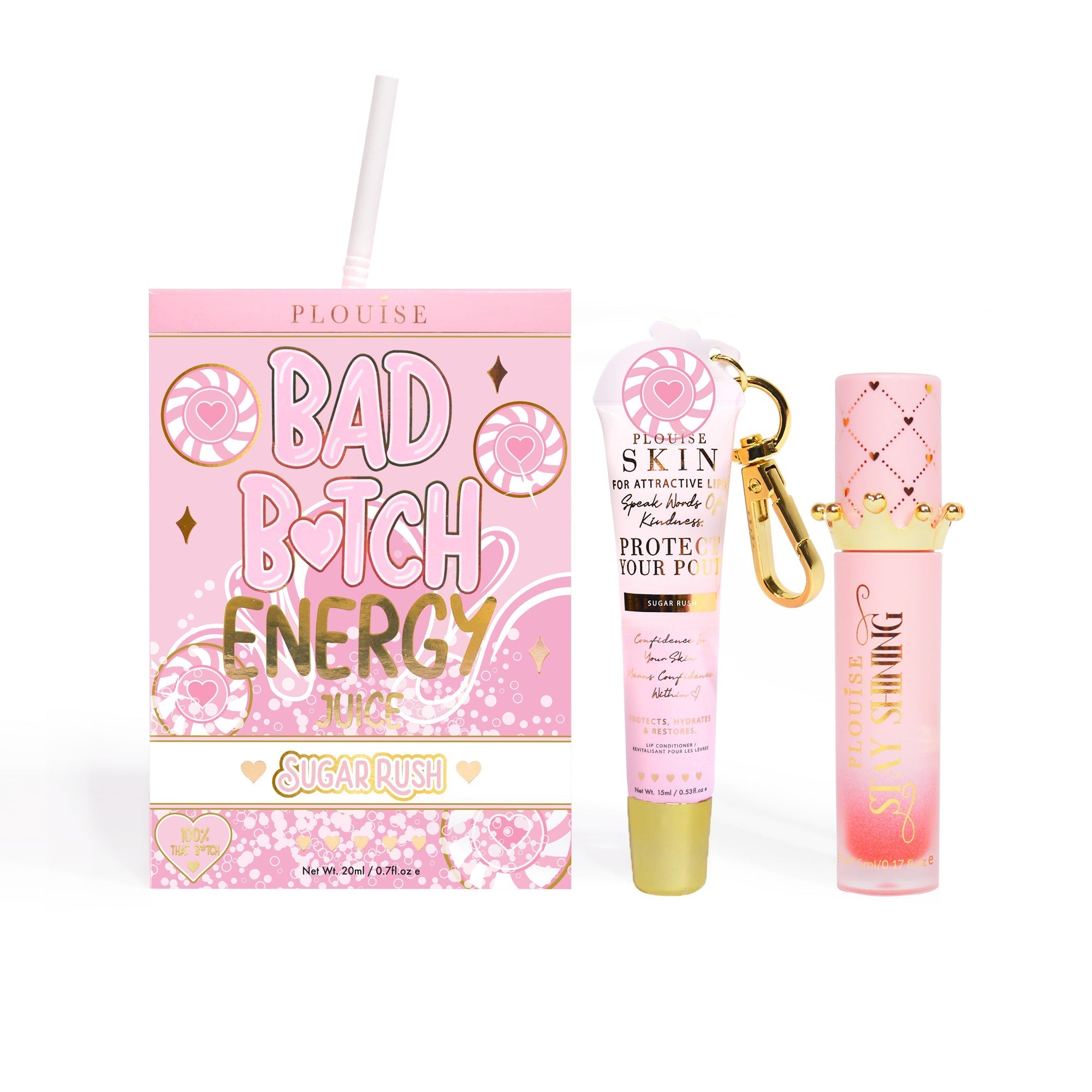 Hydrating Lip Duo with Conditioner & Oil for Dry Lips | P.Louise