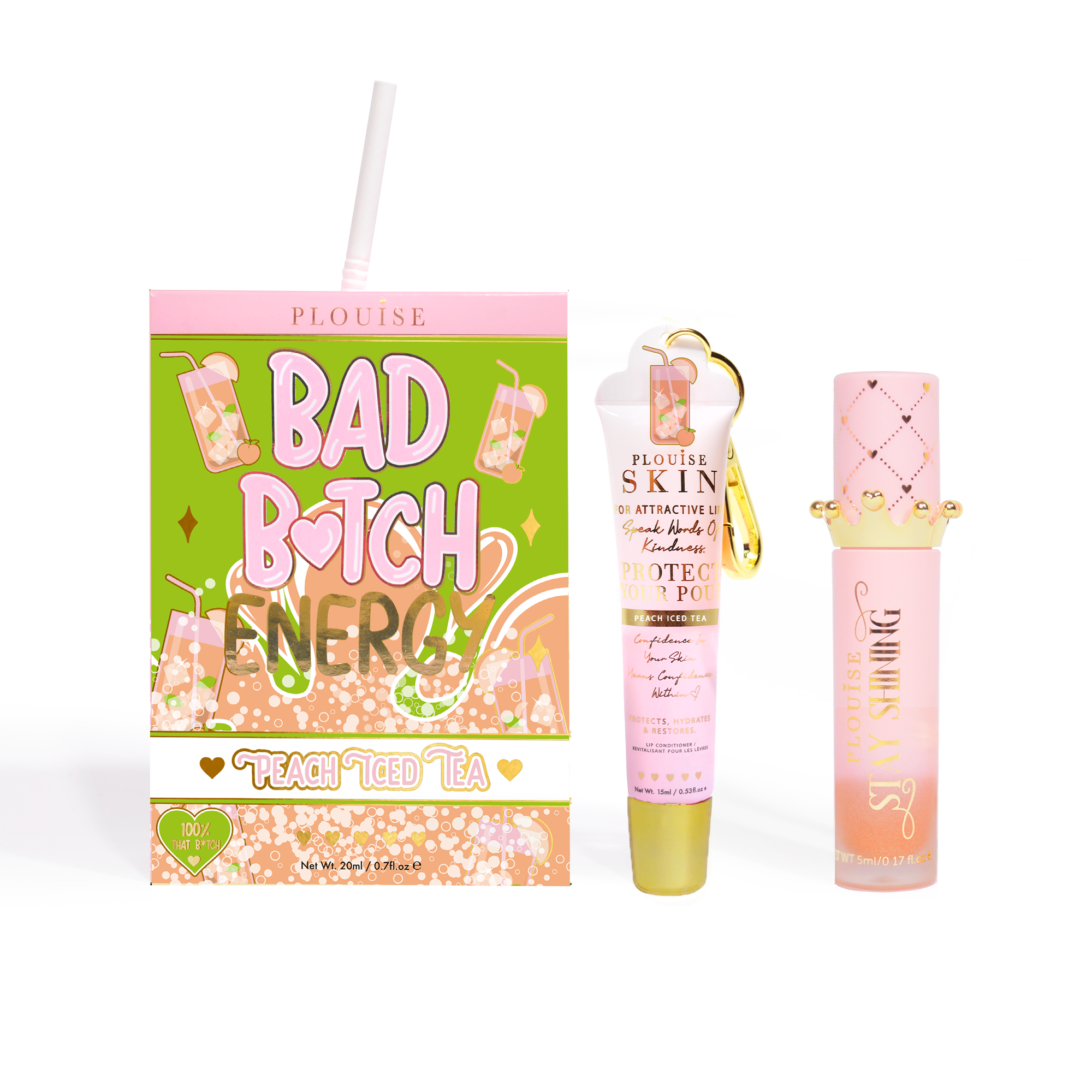 Hydrating Lip Duo with Conditioner & Oil for Dry Lips | P.Louise
