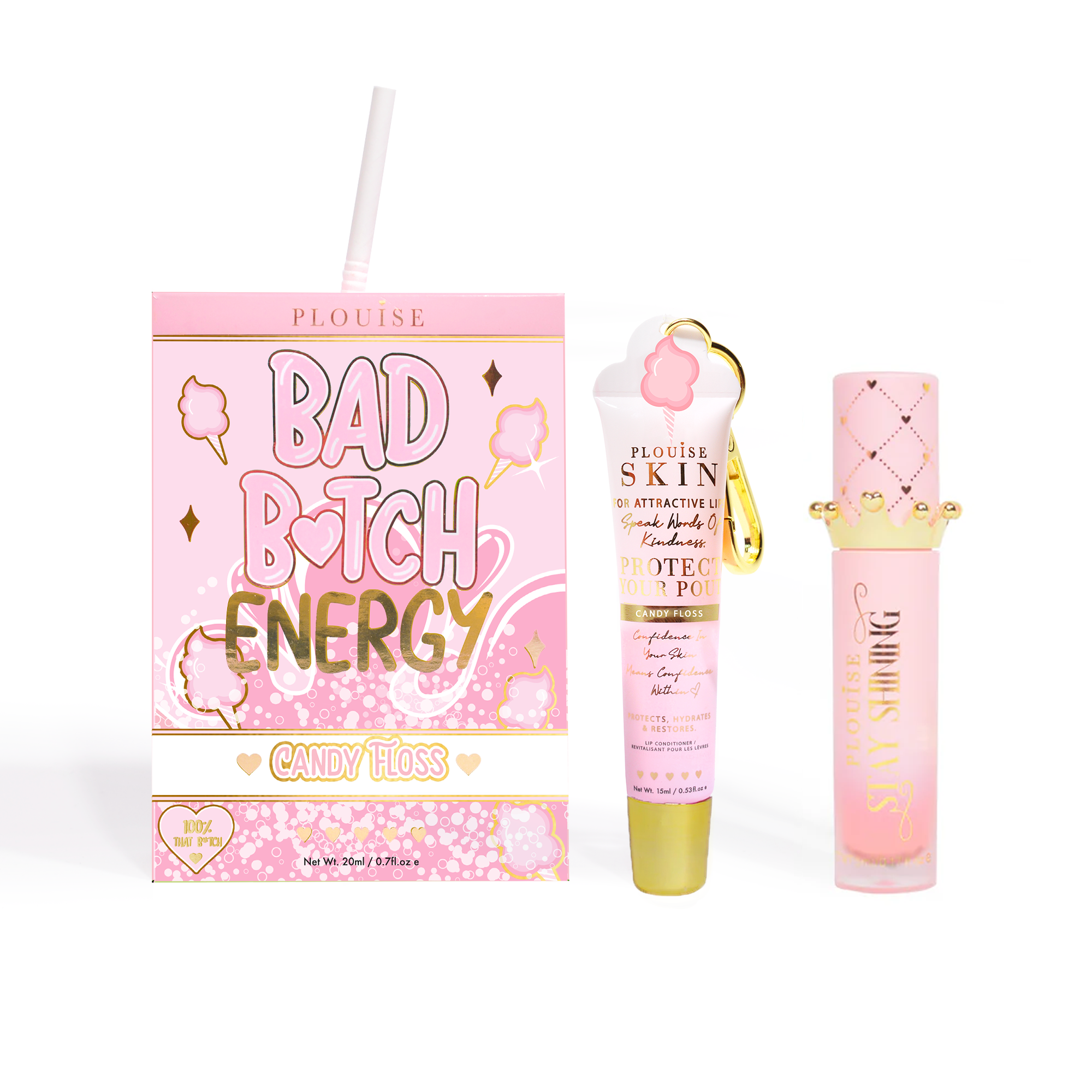 Hydrating Lip Duo with Conditioner & Oil for Dry Lips | P.Louise