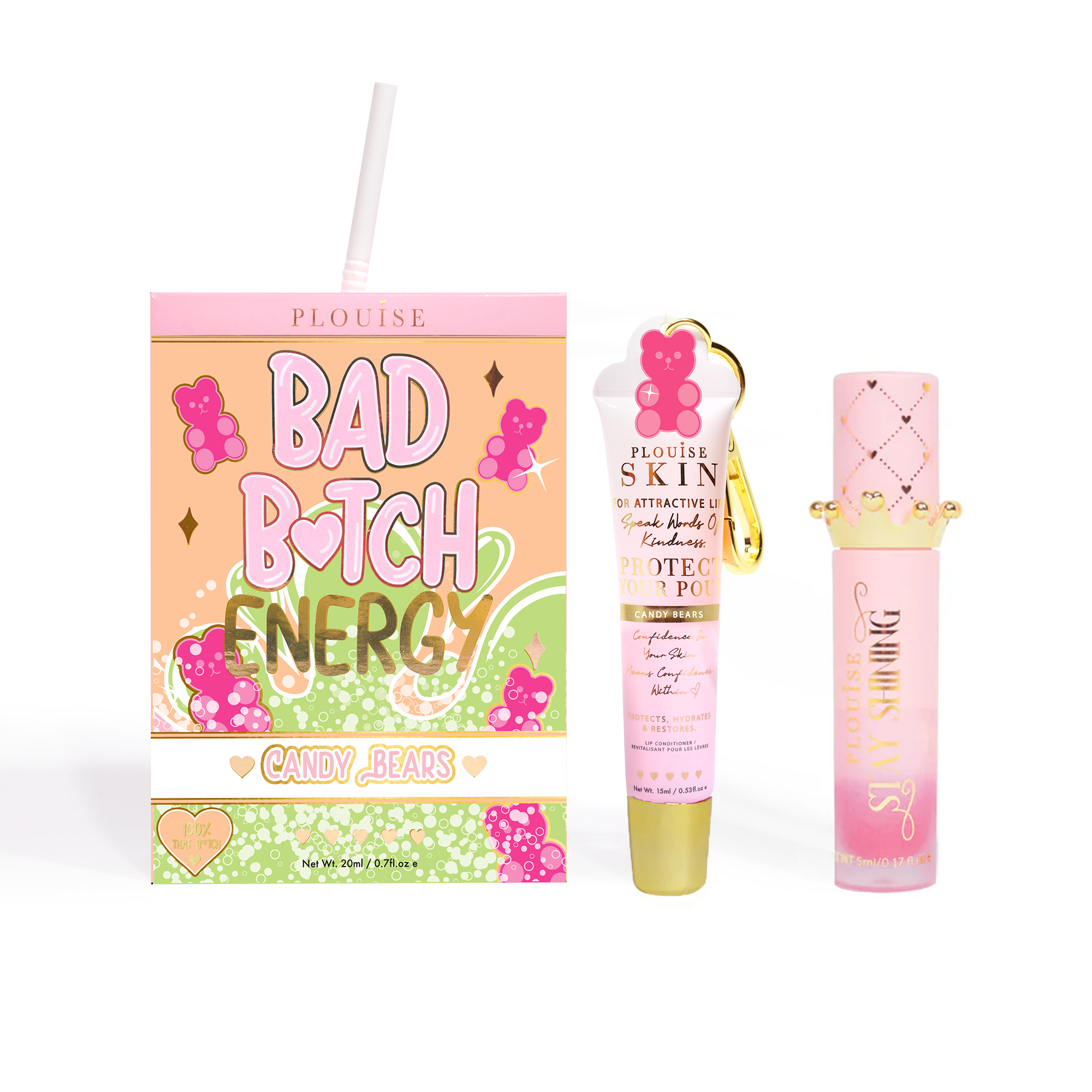 Hydrating Lip Duo with Conditioner & Oil for Dry Lips | P.Louise