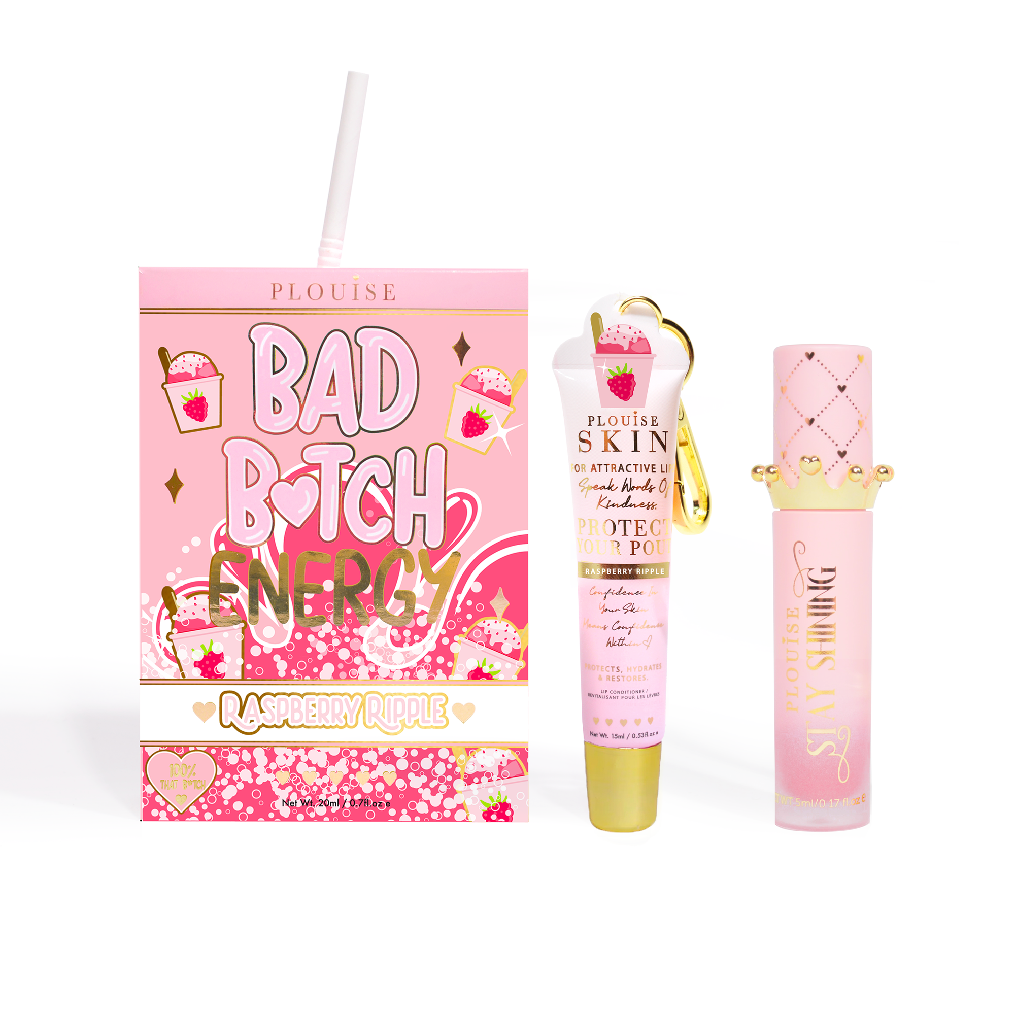 Hydrating Lip Duo with Conditioner & Oil for Dry Lips | P.Louise