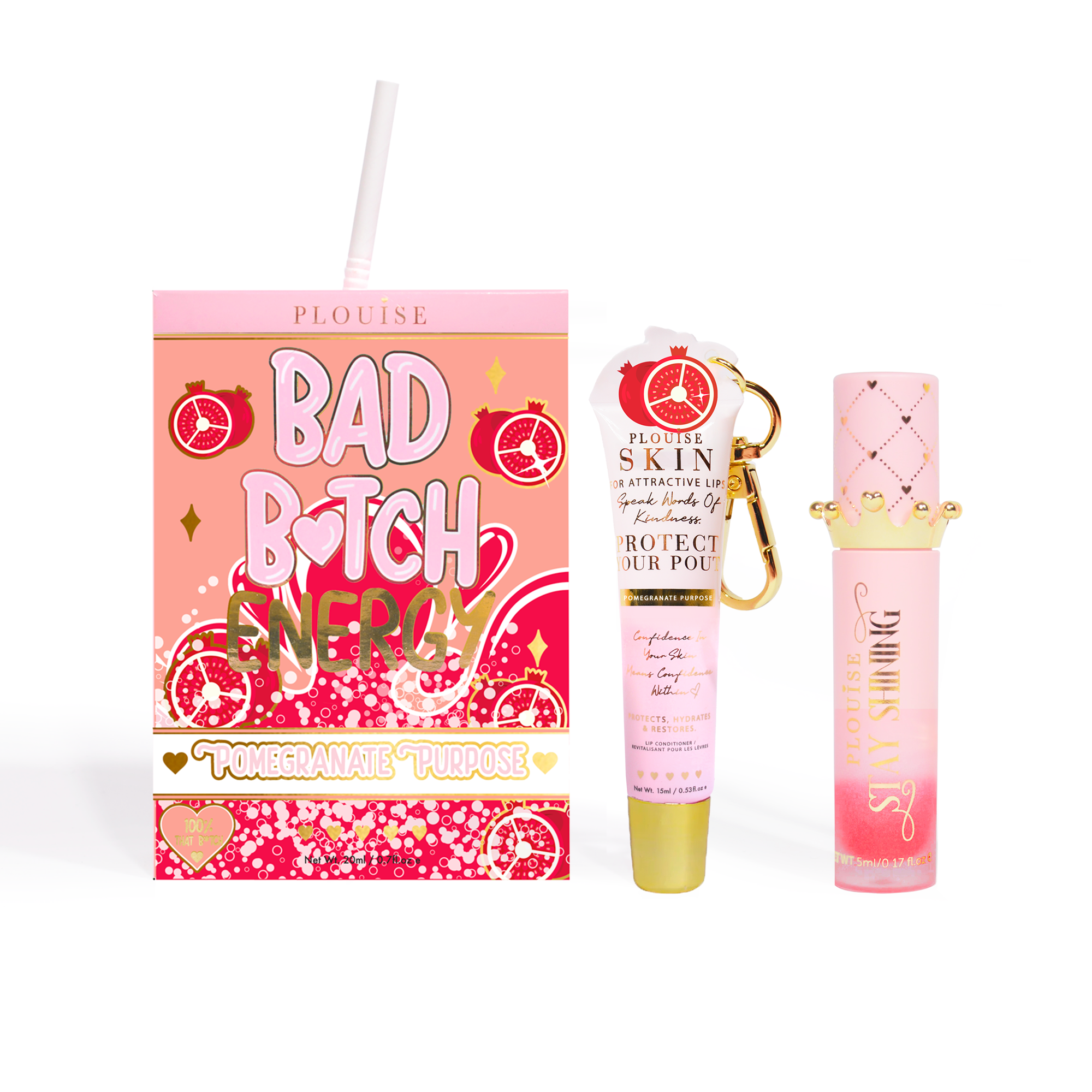Hydrating Lip Duo with Conditioner & Oil for Dry Lips | P.Louise