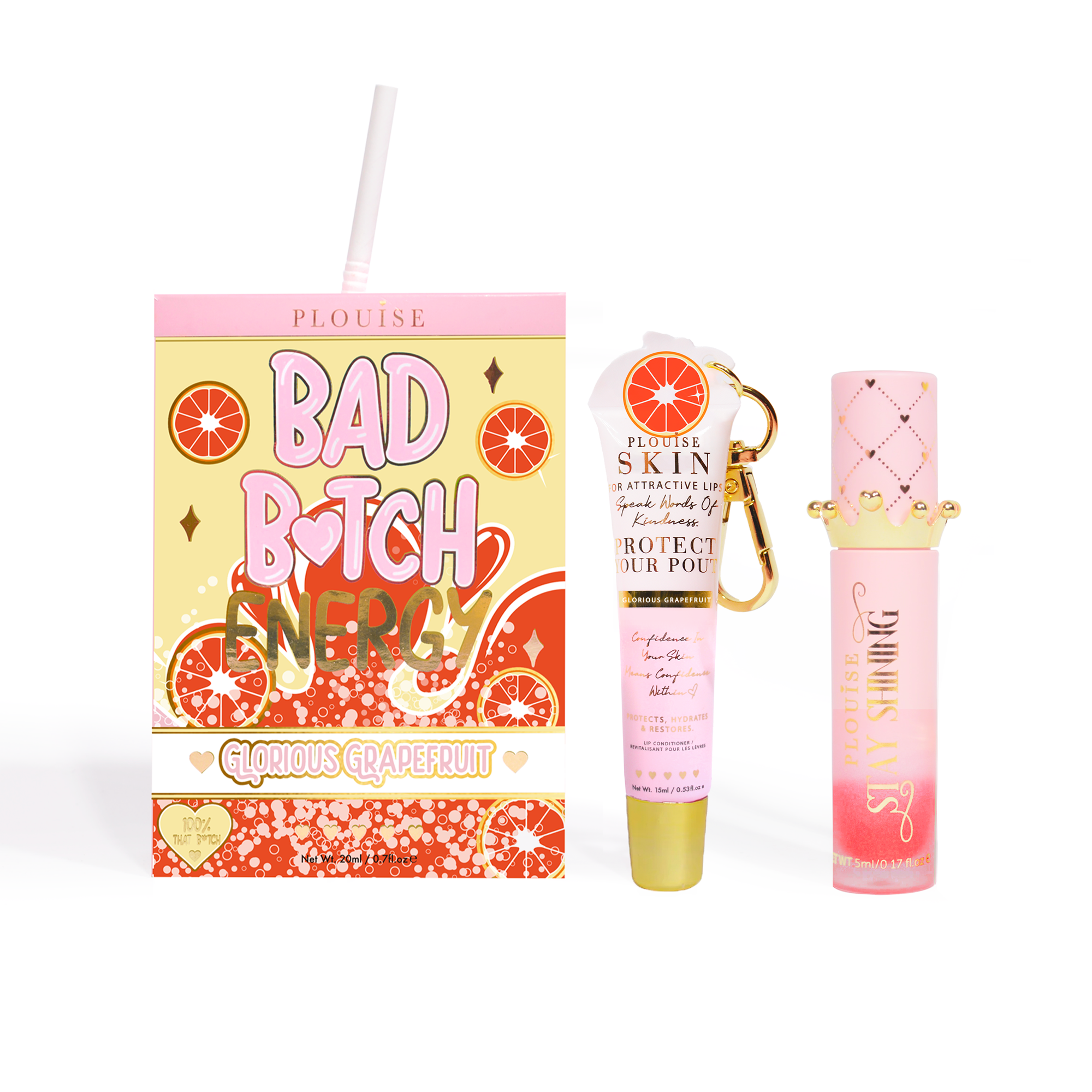 Hydrating Lip Duo with Conditioner & Oil for Dry Lips | P.Louise