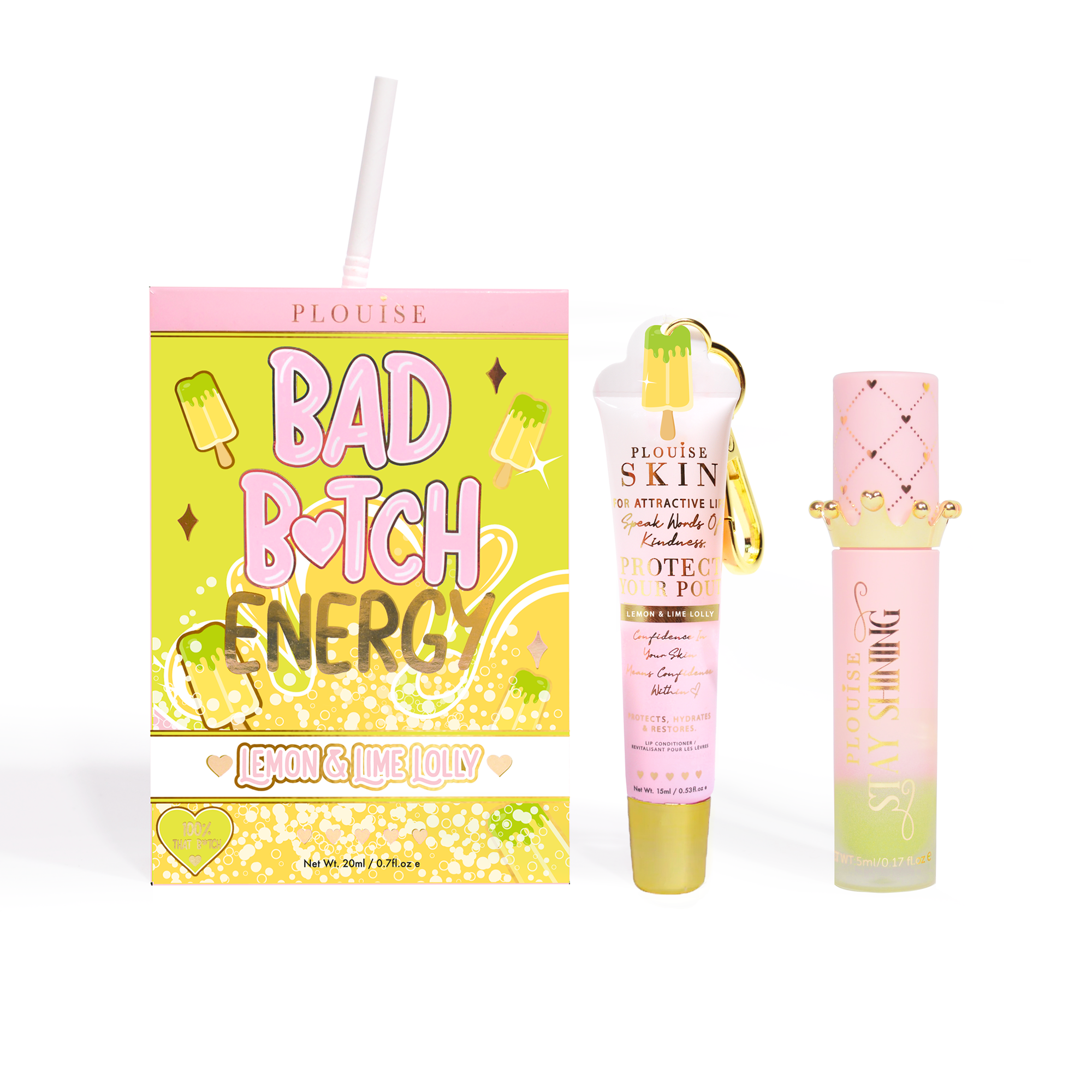 Hydrating Lip Duo with Conditioner & Oil for Dry Lips | P.Louise