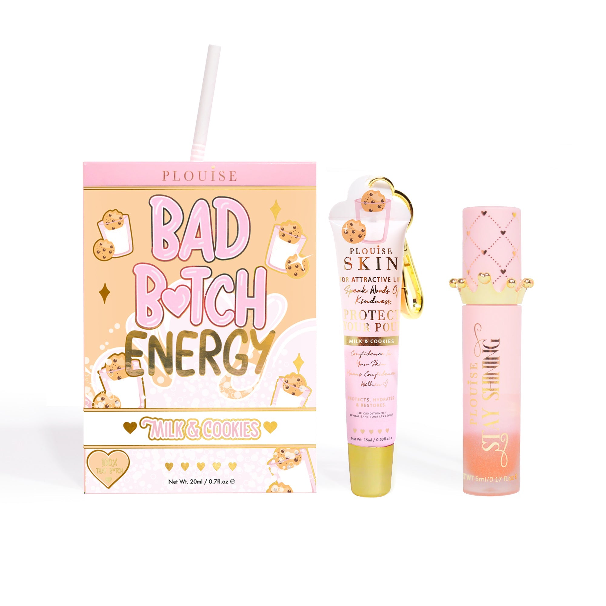 Hydrating Lip Duo with Conditioner & Oil for Dry Lips | P.Louise