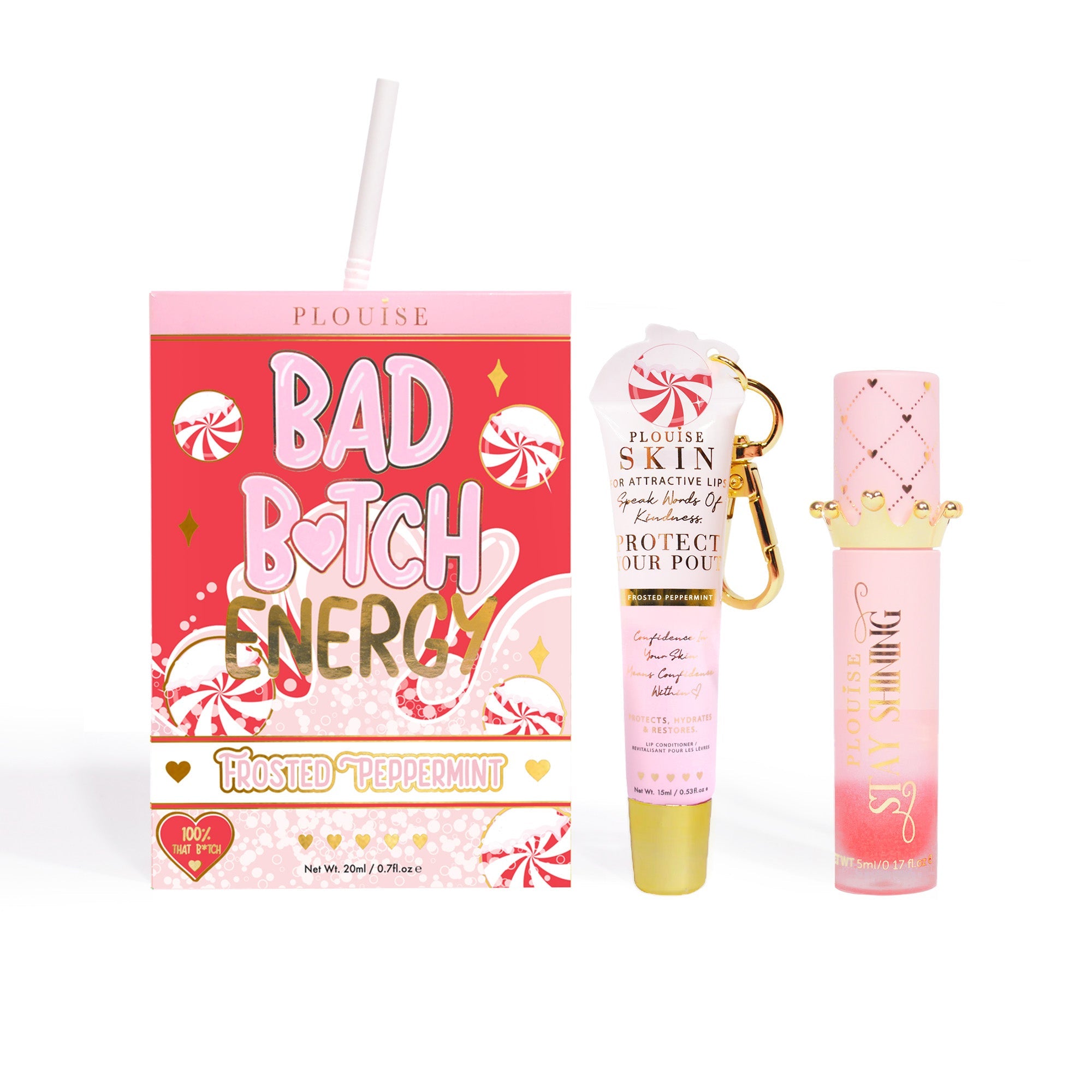 Hydrating Lip Duo with Conditioner & Oil for Dry Lips | P.Louise