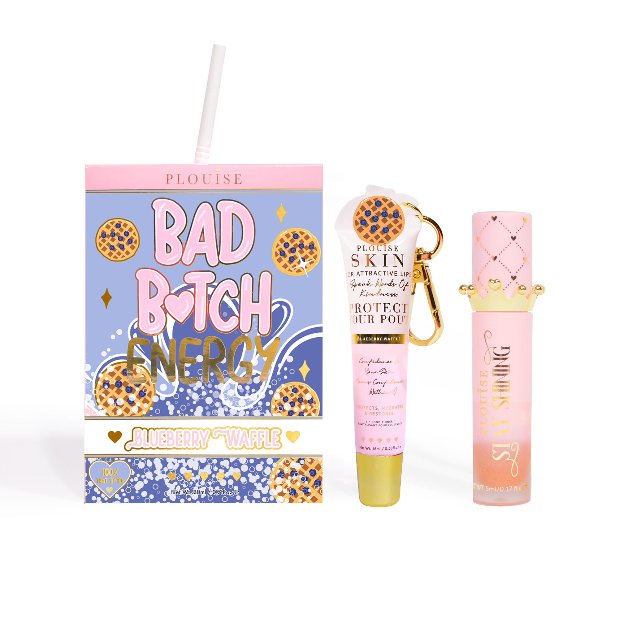 Hydrating Lip Duo with Conditioner & Oil for Dry Lips | P.Louise