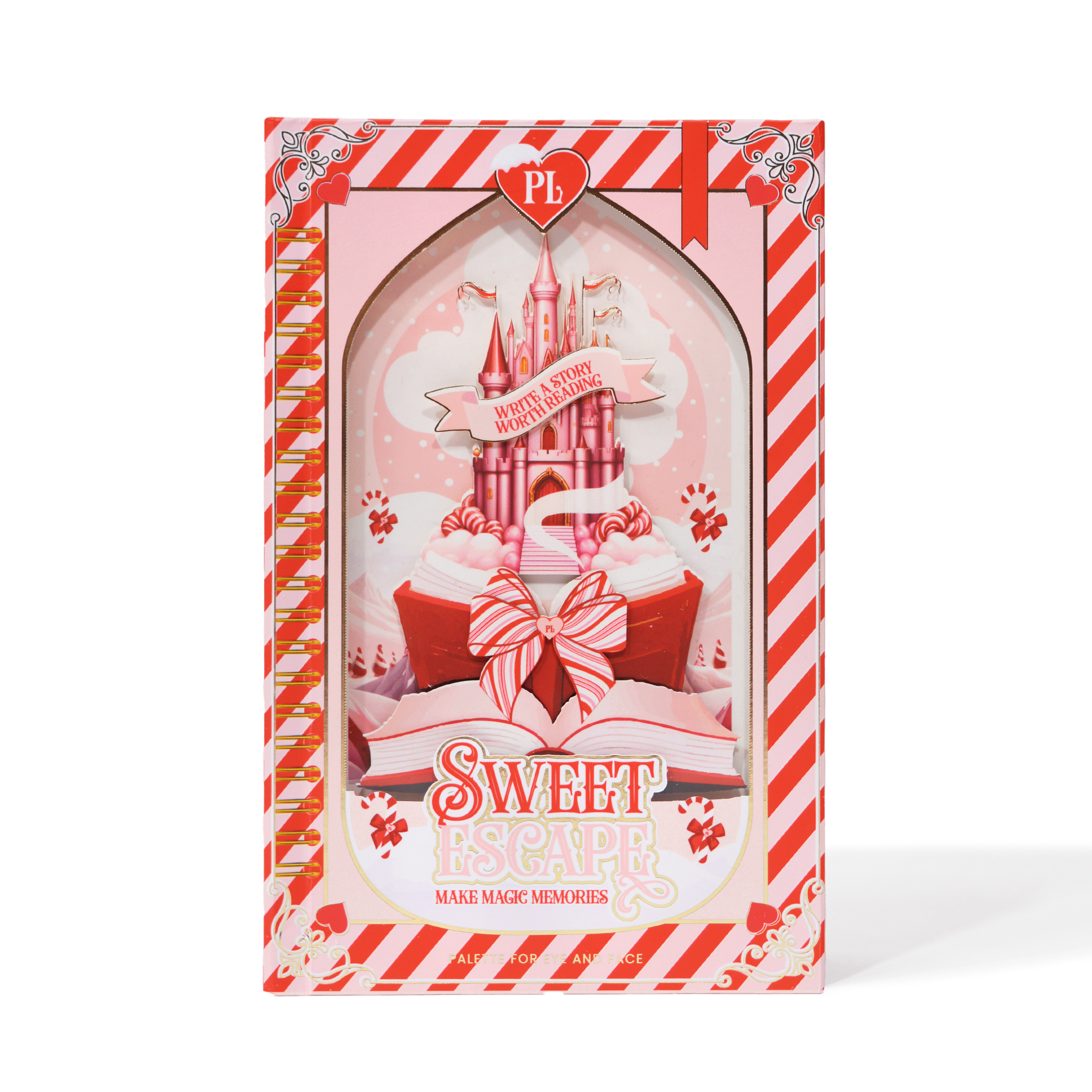 Sweet Escape Eyeshadow & Face Palette with 18 Shades | P.Louise