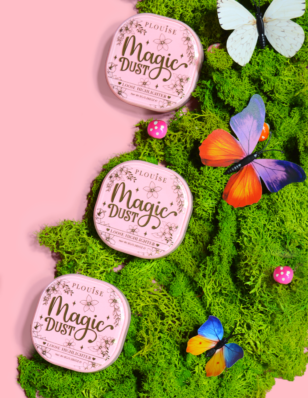 Magic Dust Loose Highlighter Trio - Glowing & Radiant | P.Louise