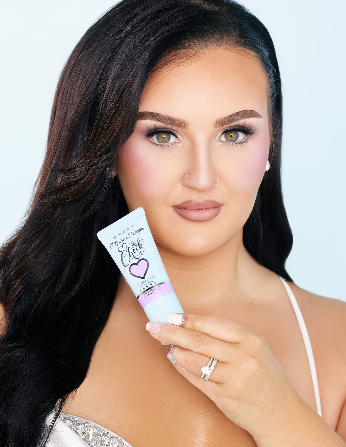 Purple Liquid Blush with Sponge Tip | P.Louise x Mikayla