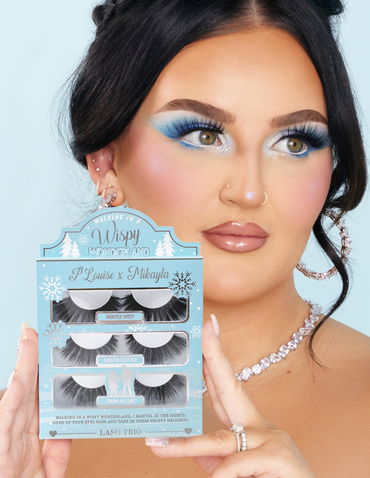 Wispy Wonderland Lash Set - Voluminous & Fluffy | P.Louise x Mikayla