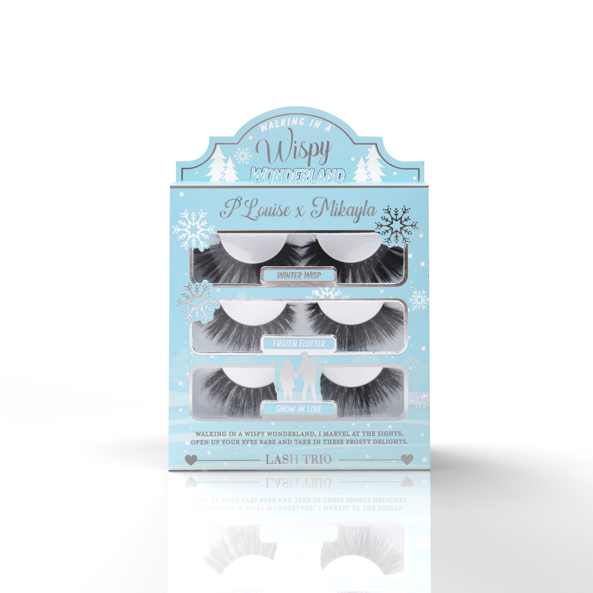 Wispy Wonderland Lash Set - Voluminous & Fluffy | P.Louise x Mikayla