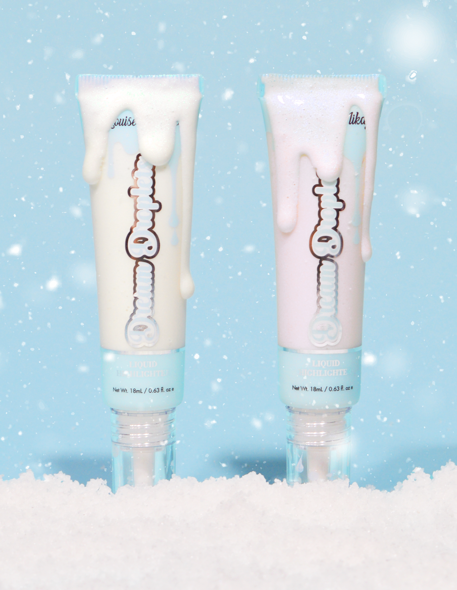 Liquid Highlighter Duo with Mint & Purple Reflects | P.Louise x Mikayla