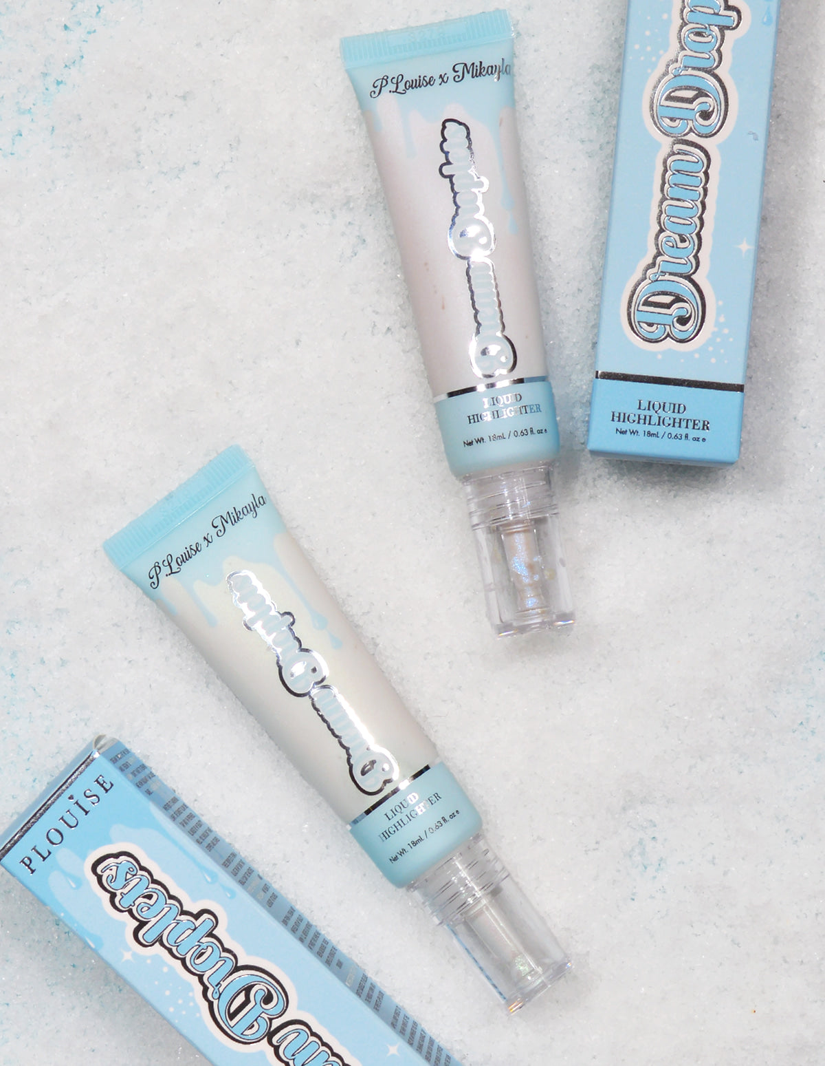 Liquid Highlighter for Face & Body | P.Louise x Mikayla Dream Droplets
