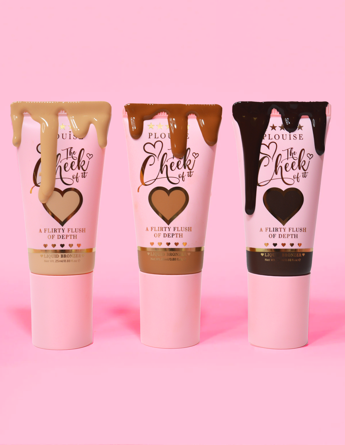 Liquid Bronzer for Cheeks with Sponge Tip | Plouise The Cheek of It