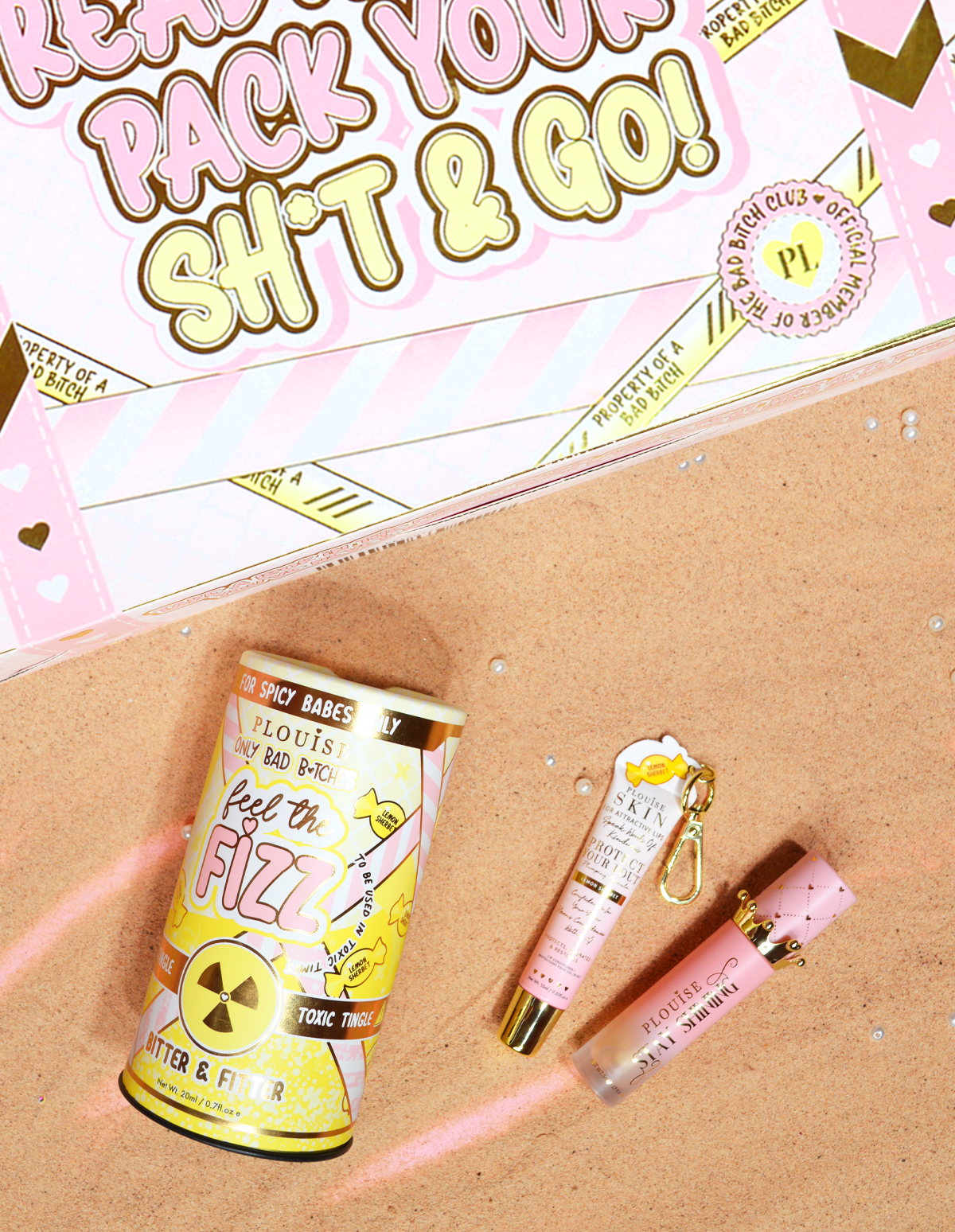 Plumping Lip Duo with Conditioner & Shining Oil | P.Louise Feel The Fizz