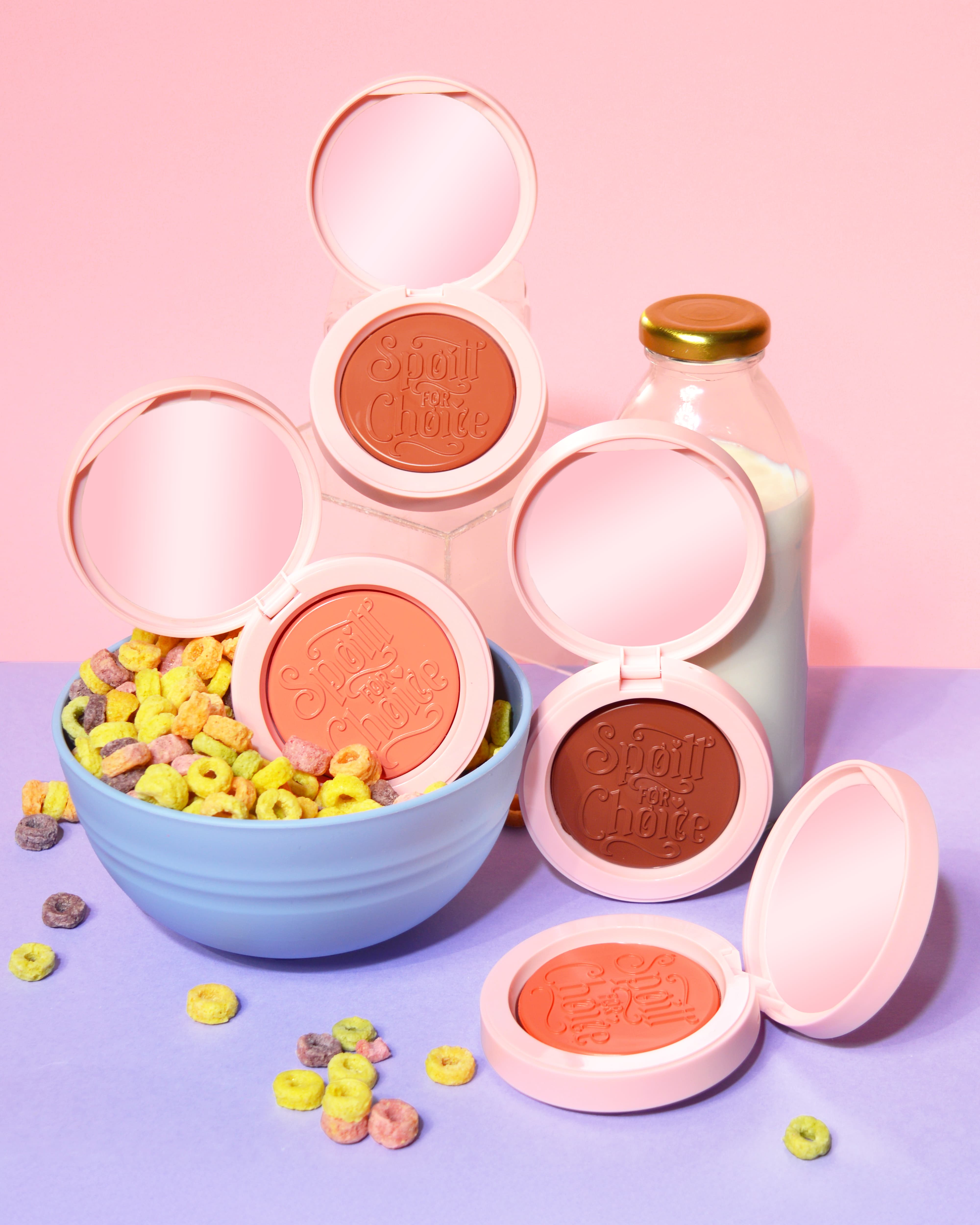 Cream Blush Palette with Buildable Pigment & Long Wear | P. Louise Spoilt For Choice
