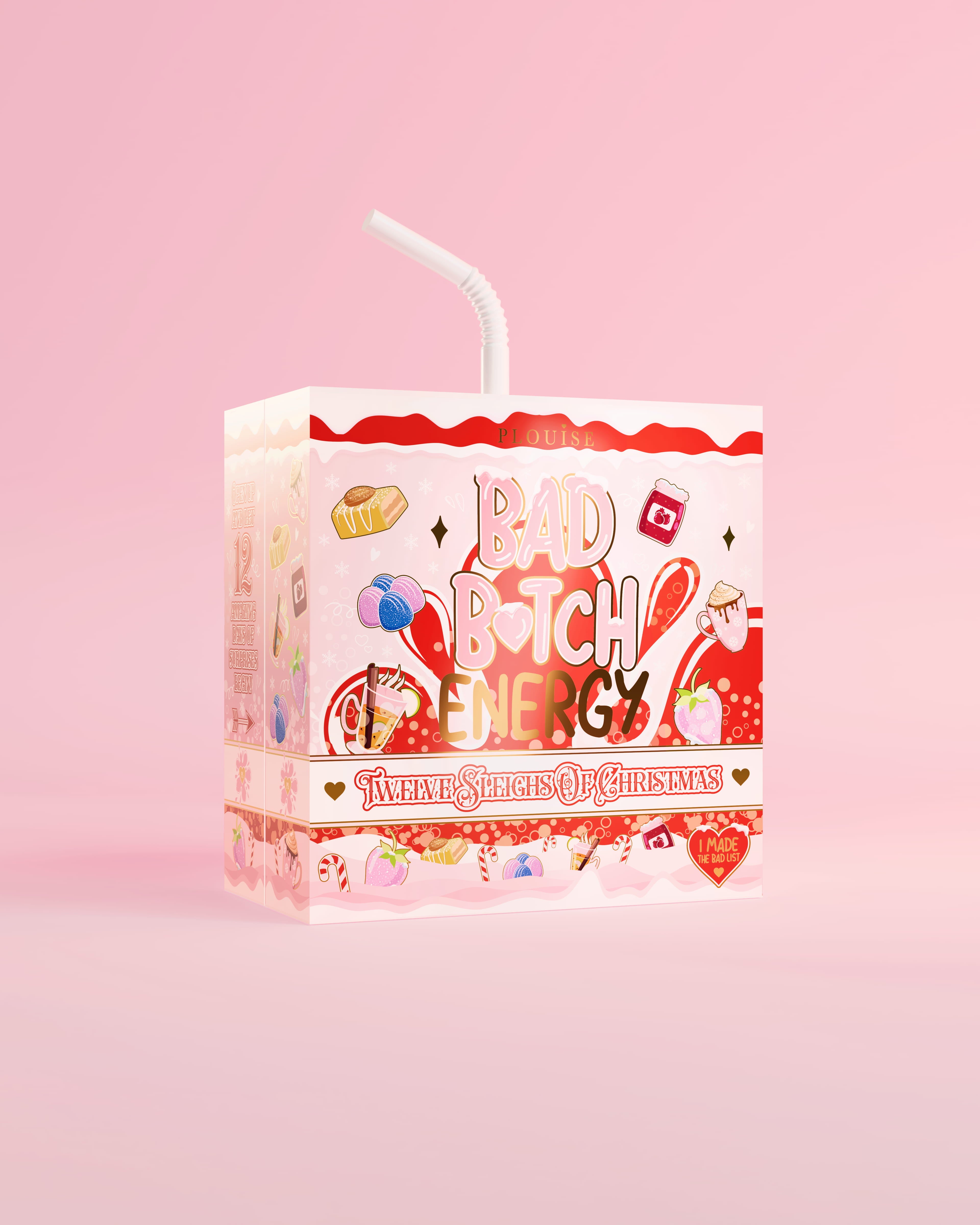 Bad Bitch Advent Calendar 2025 - 12 Days of Skincare & Lip Care | P. Louise