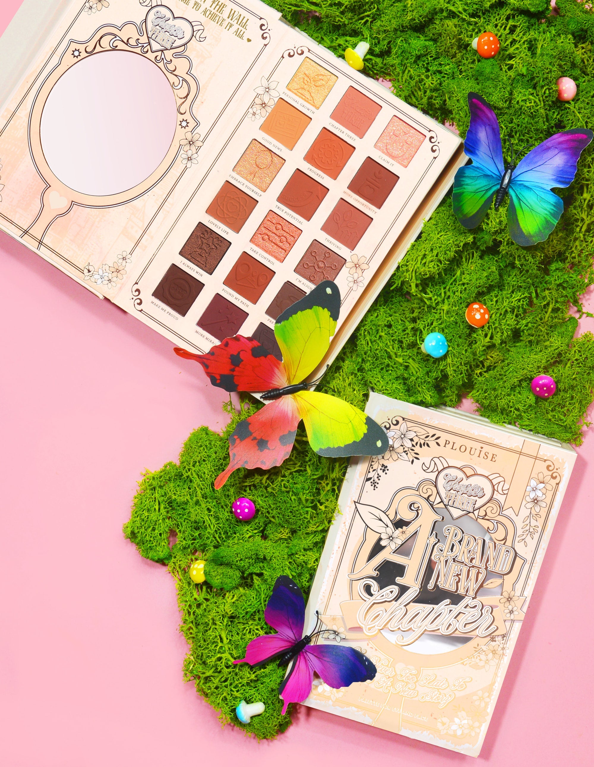 Neutral Makeup Palette with Blush & Bronzer | P. Louise Chapter Three