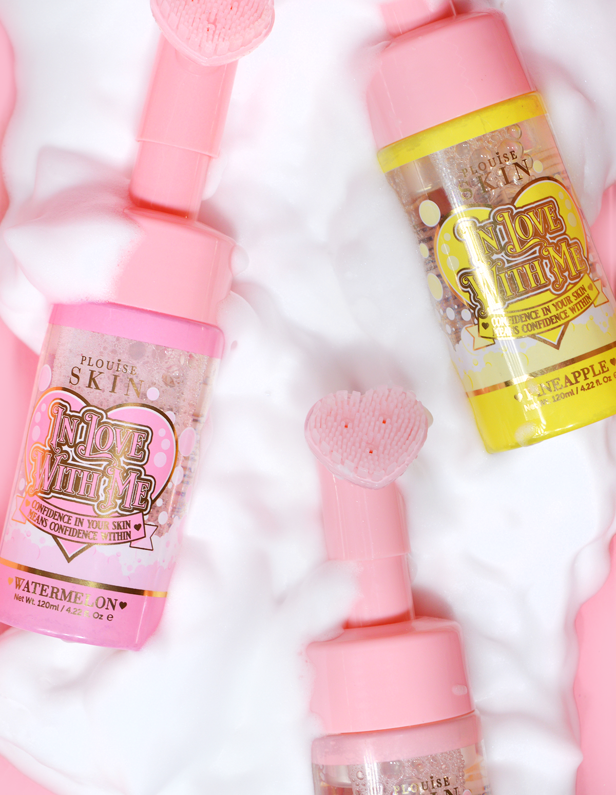 Foaming Face Cleanser for Sensitive Skin | P. Louise In Love With Me