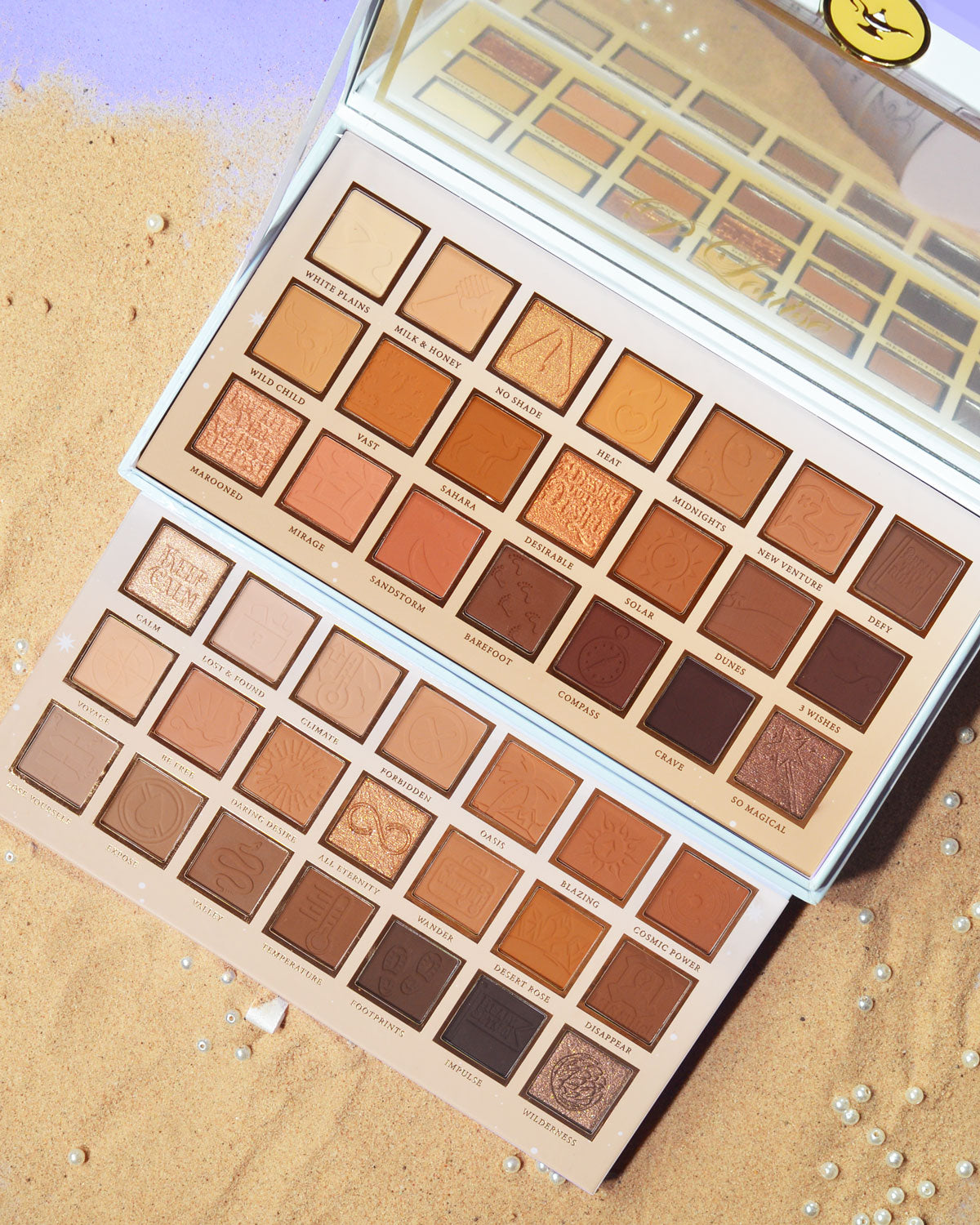 Desert Full of Desire Eyeshadow Palette | 42 Warm & Cool Tones | P.Louise