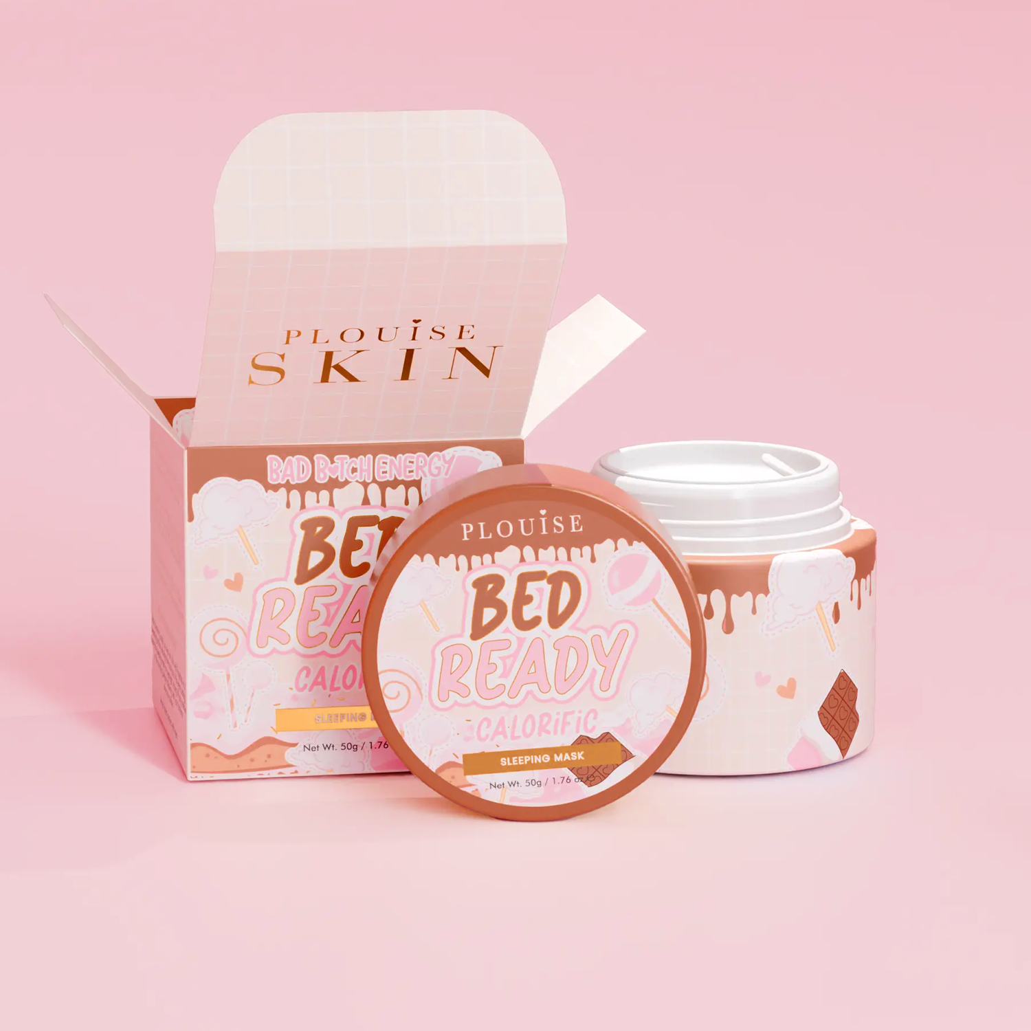 Hydrating Gel Sleeping Mask for Overnight Repair | P.Louise Bed Ready
