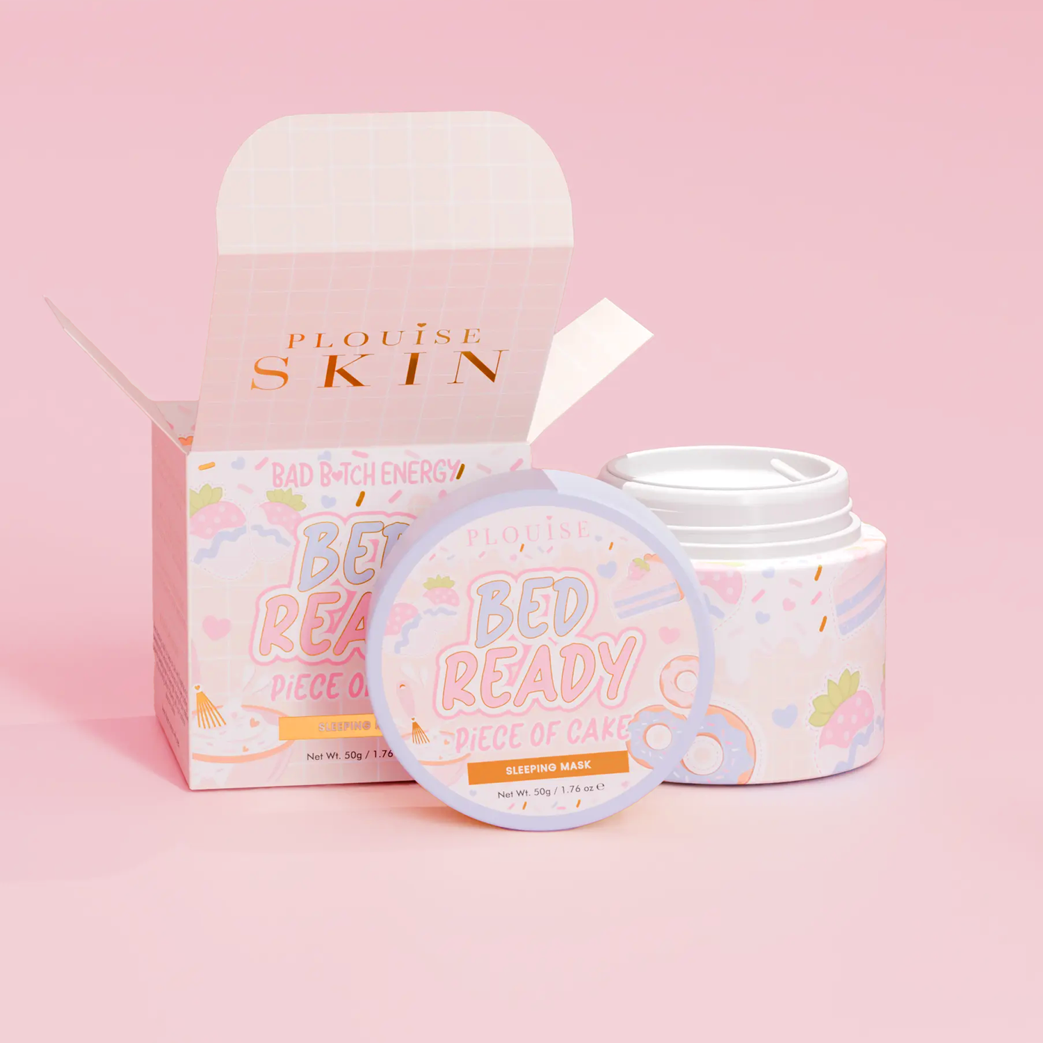 Hydrating Gel Sleeping Mask for Overnight Repair | P.Louise Bed Ready