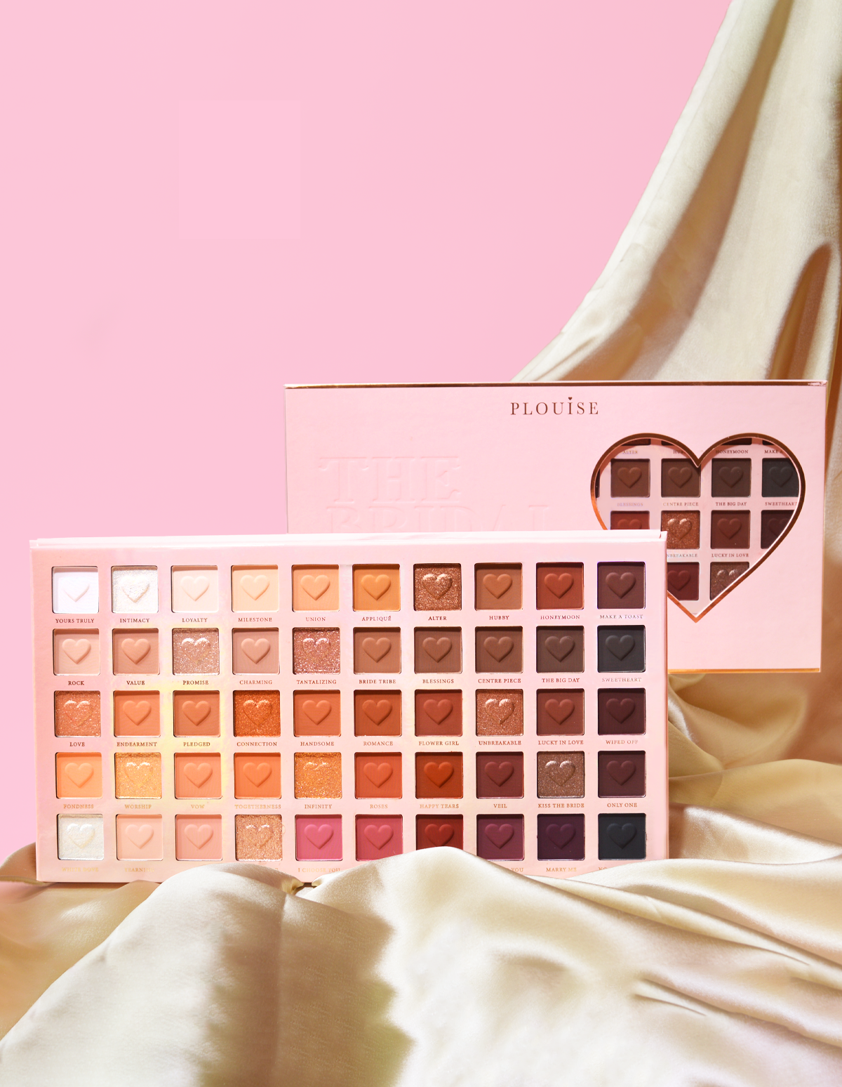 Bridal Makeup Palette with Warm & Cool Tones | P.Louise Wedding Wish XL