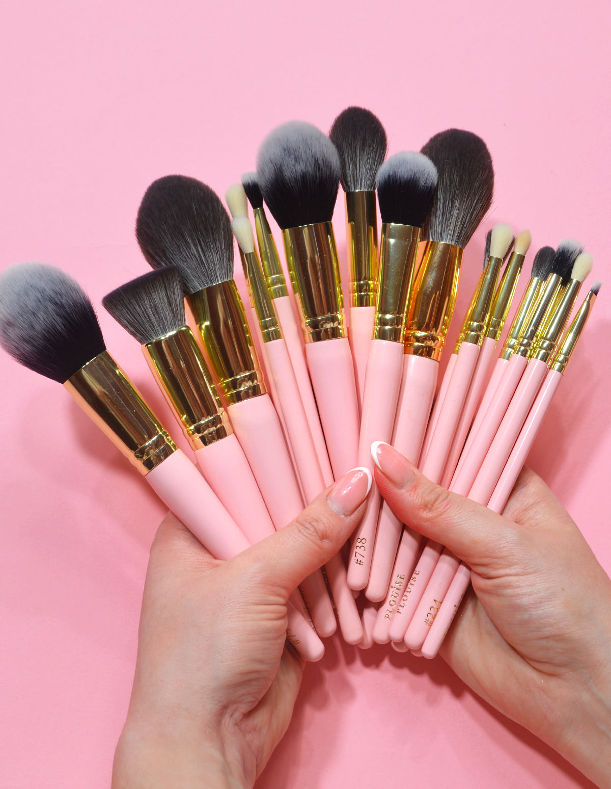20-Piece Makeup Brush Set for Professional & Everyday Use | P.Louise Bundle