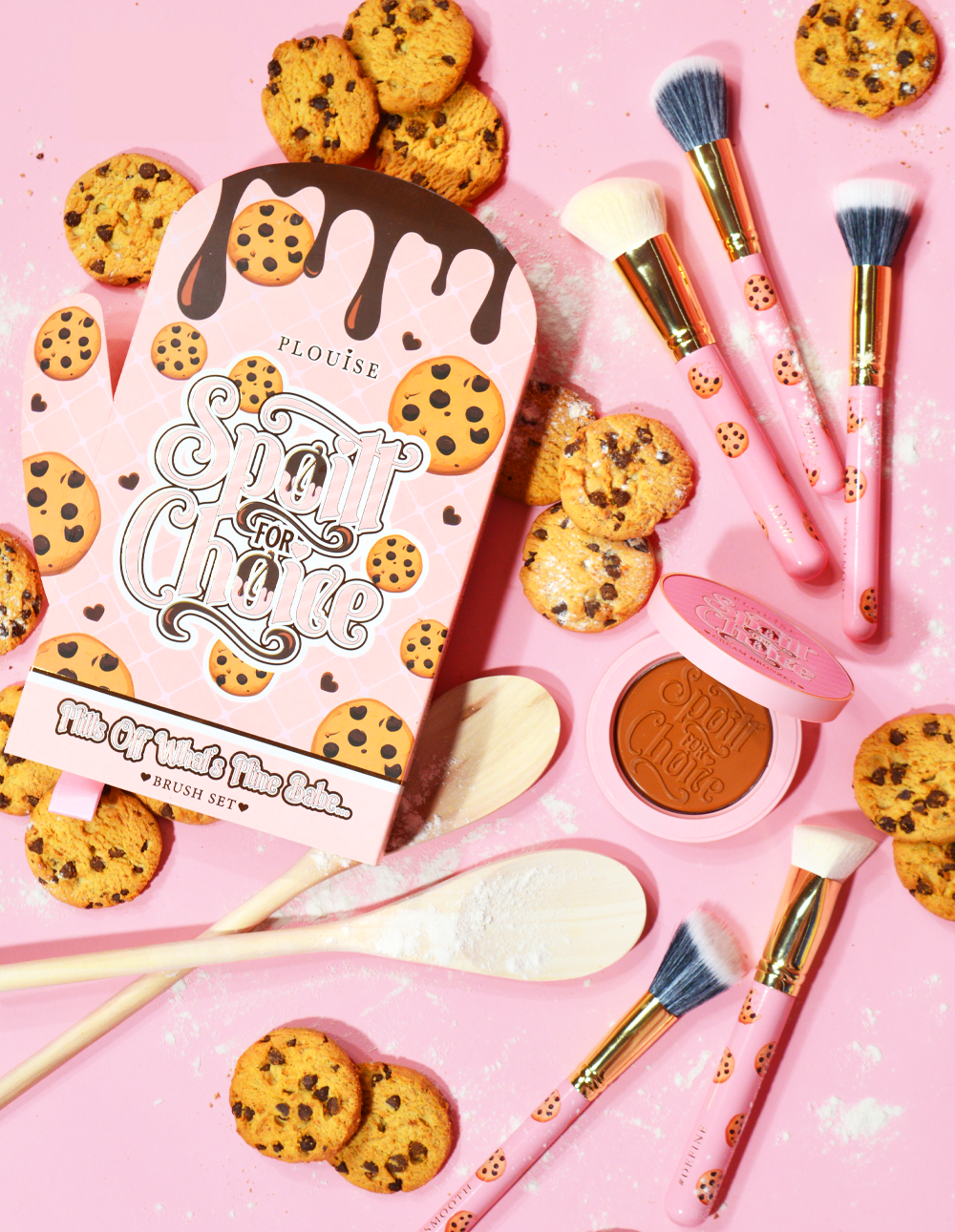 Bronzer Brush Set & Cream Bronzer Bundle for Sculpting & Blending | P.Louise